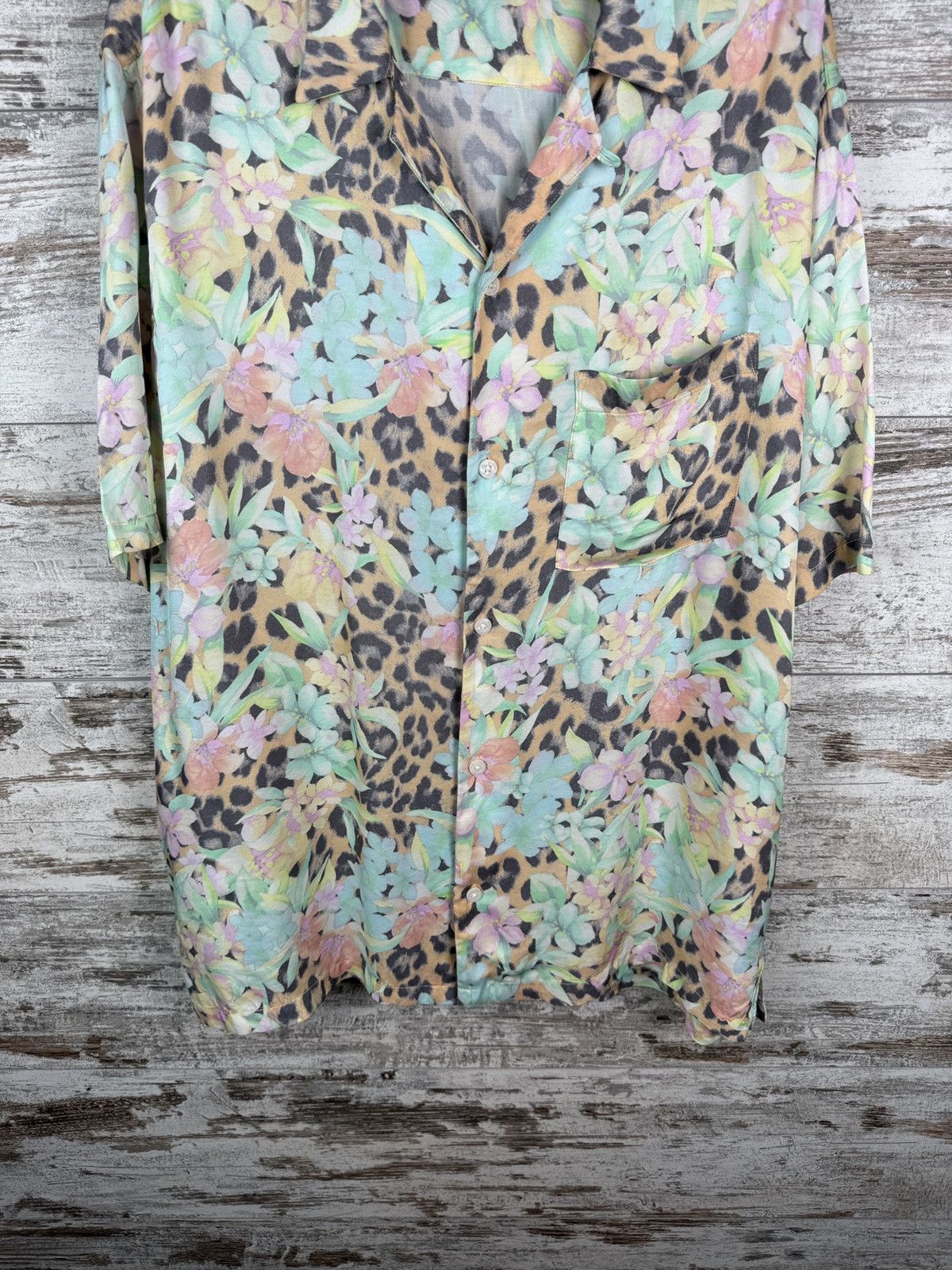 Allsaints × Japanese Brand Mens AllSaints LIGULARIA SS SHIRT button up Hawaiian crazy Size US L / EU 52-54 / 3 - 4 Thumbnail