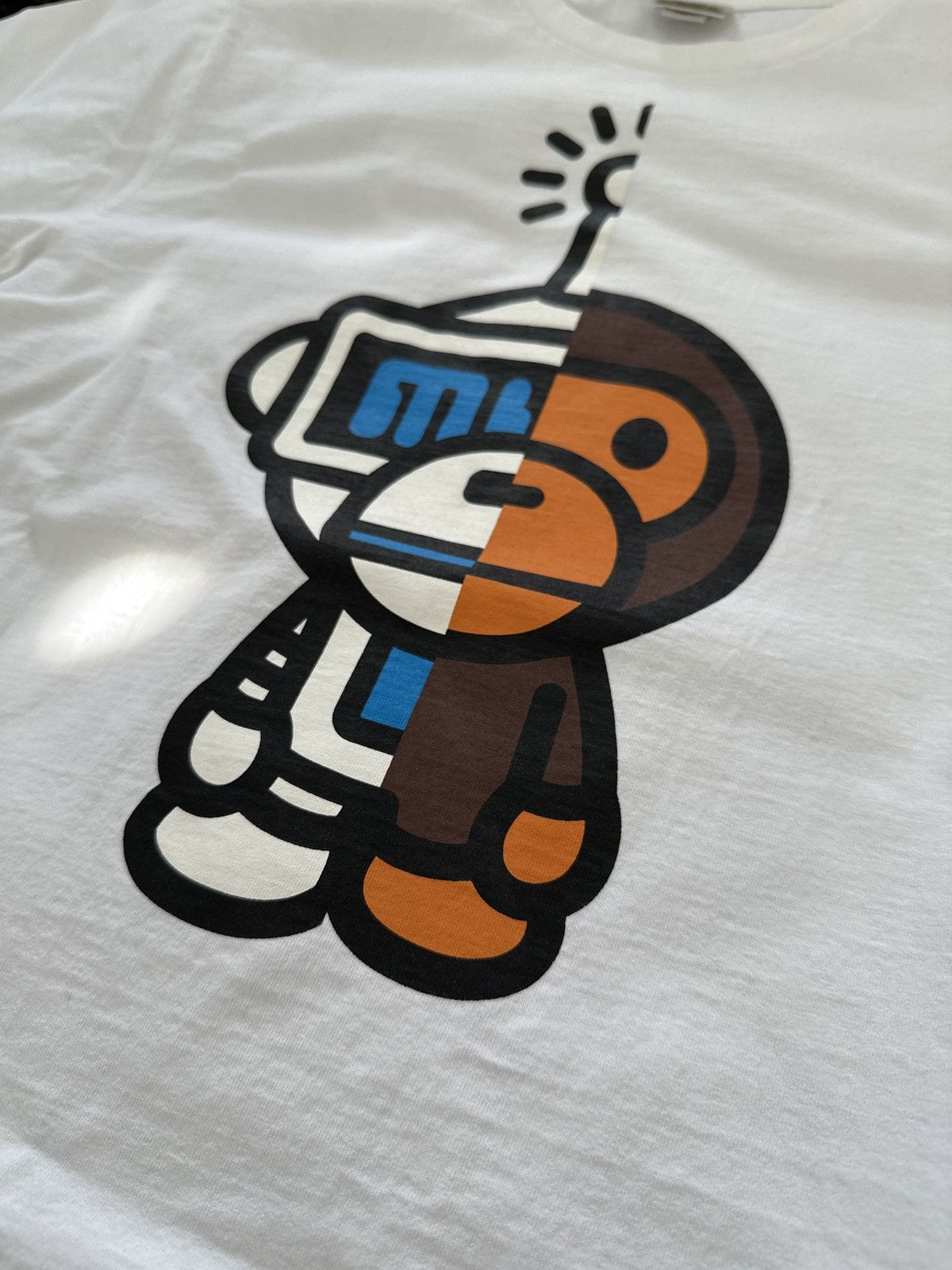 Bape Baby Milo Robot Tee Size US L / EU 52-54 / 3 - 3 Thumbnail