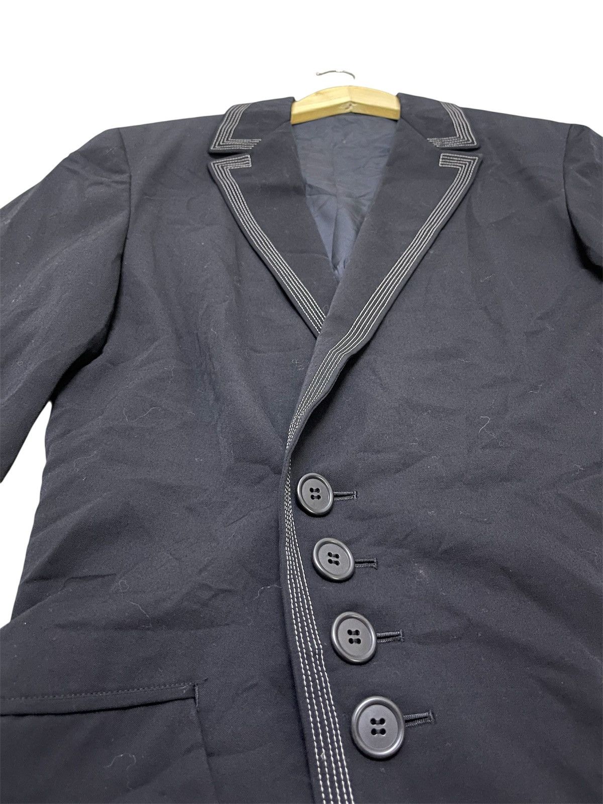 Y's Y’s x Yhoji Yamamoto Women’s Blazer Size M / US 6-8 / IT 42-44 - 8 Thumbnail