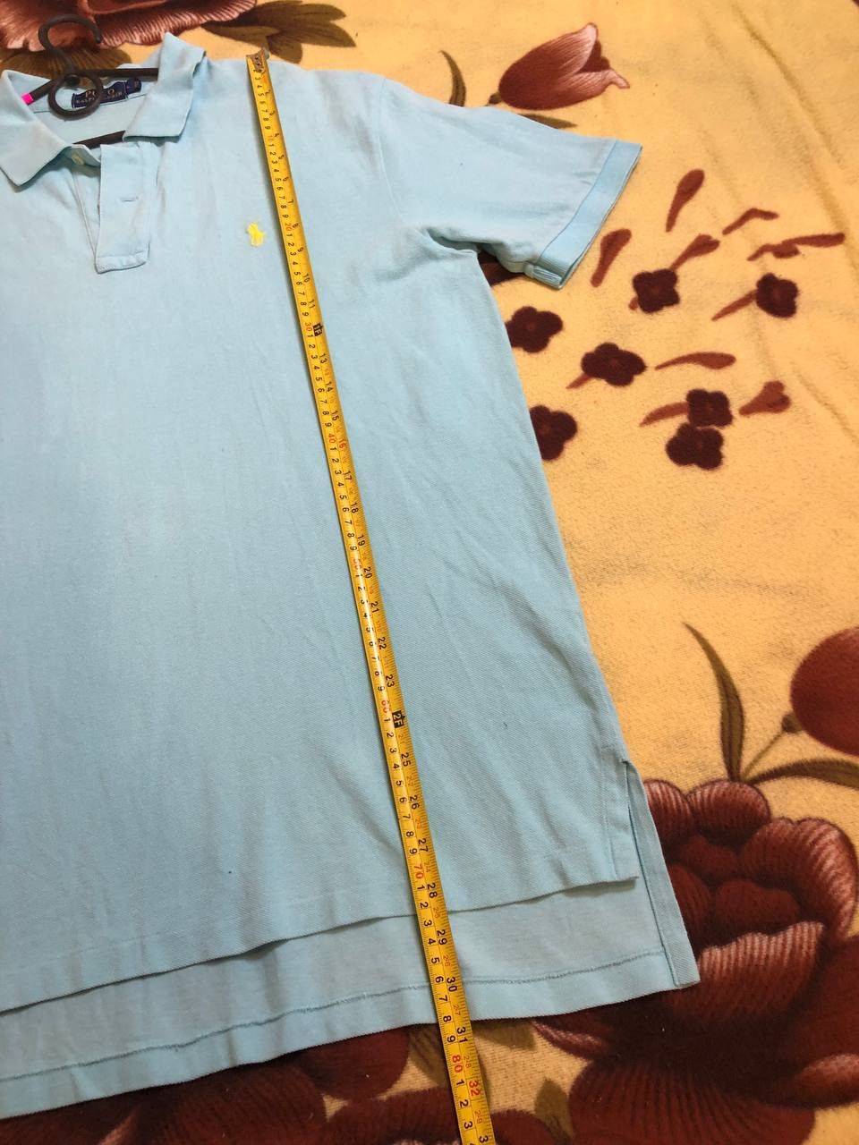 Polo Ralph Lauren Polo Ralph Lauren Men's Polo Shirt Blue Short Sleeve Size US L / EU 52-54 / 3 - 9 Thumbnail