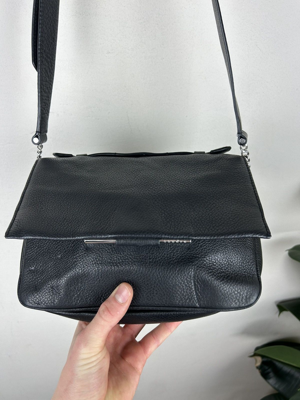 Sandro Sandro Leather Crossbody bag Size ONE SIZE - 2 Thumbnail