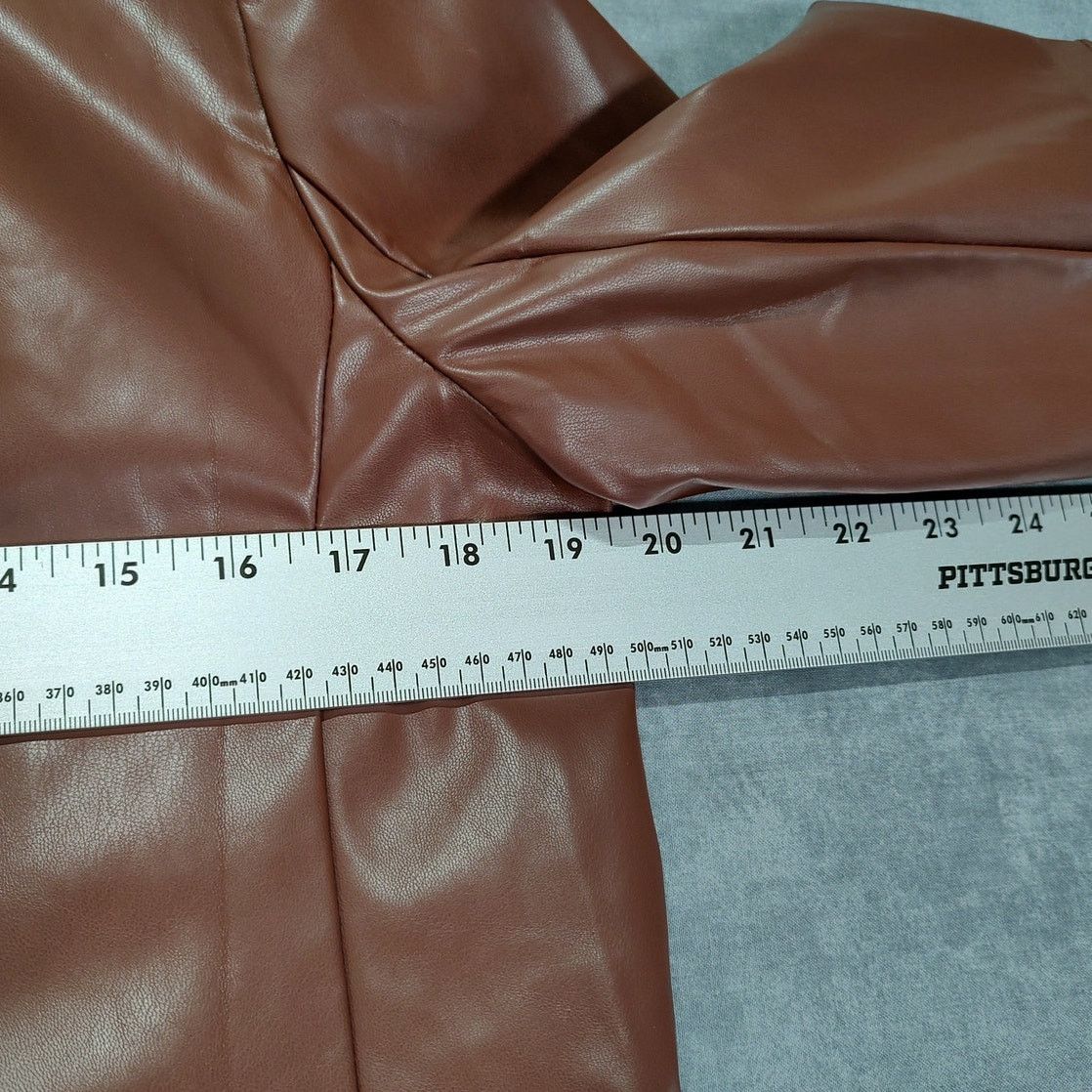 PRINCESS POLLY Princess Polly Morrison Faux leather button blazer wms L/XL Size L / US 10 / IT 46 - 7 Thumbnail