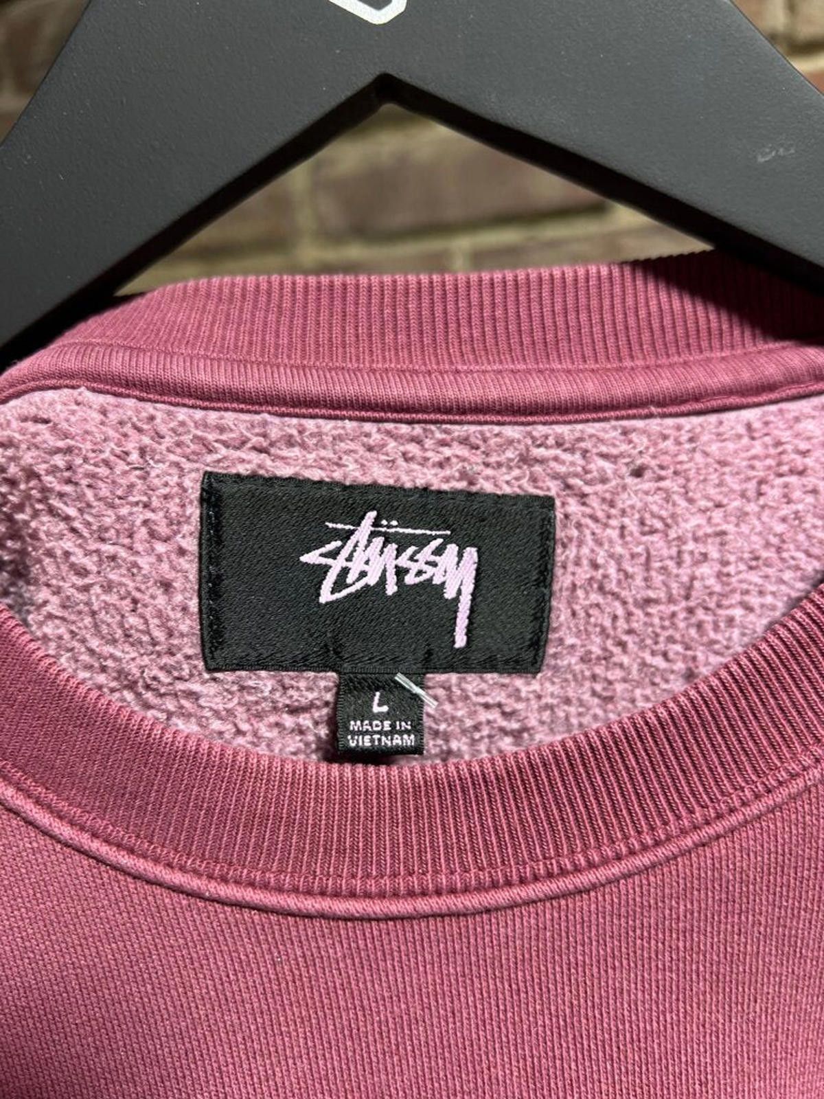 Stussy Stussy Sport Crewneck Maroon Sz. M Size ONE SIZE - 3 Thumbnail