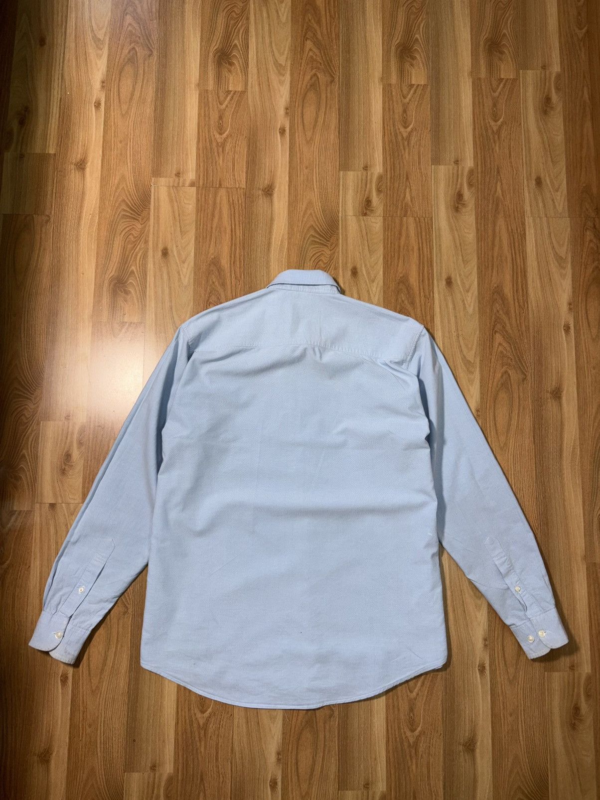 Calvin Klein Calvin Klein Jeans OxfordCotton ButtonDown Shirt SlimFit 2XL Size US XXL / EU 58 / 5 - 2 Thumbnail