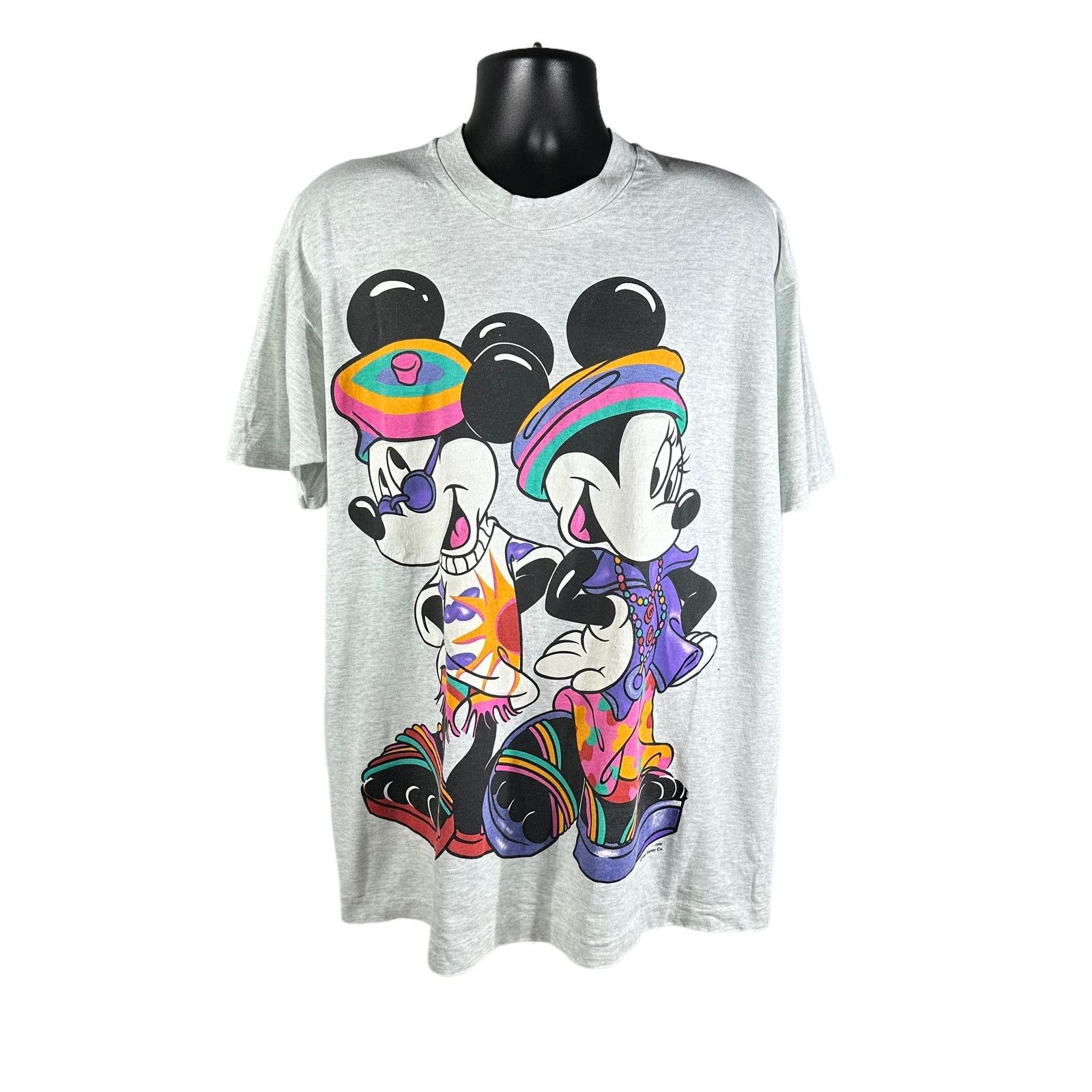 Mickey Unlimited Vintage Walt Disney Mickey & Minnie Mouse Tee Size US L / EU 52-54 / 3 - 1 Thumbnail