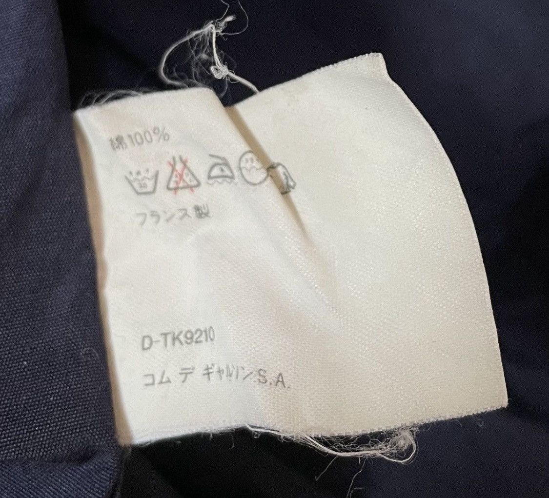 Comme des Garcons Vintage CDG SHIRT pleated navy button up shirt Size US S / EU 44-46 / 1 - 5 Thumbnail