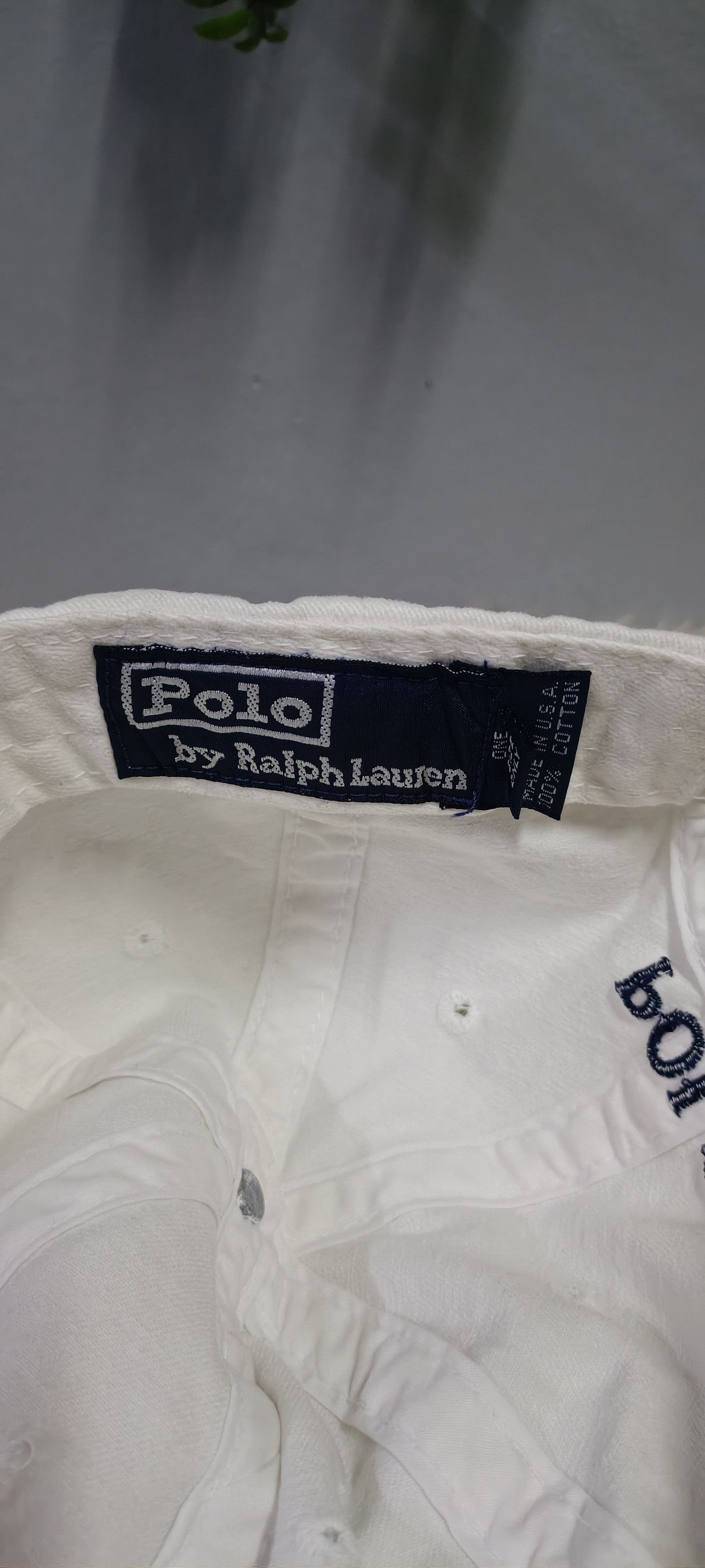 Polo Ralph Lauren × Vintage Vintage 90s Polo Spell out cap Size ONE SIZE - 6 Thumbnail
