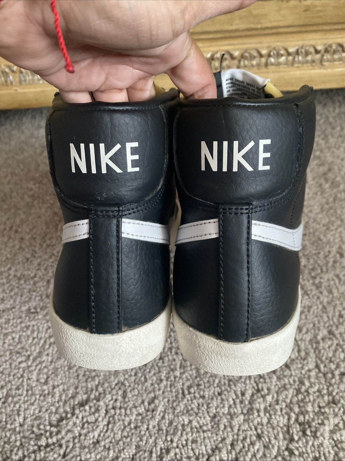 Nike Nike Blazer 77 Mid black vintage leather size 10.5 Size US 10.5 / EU 43-44 - 14 Thumbnail