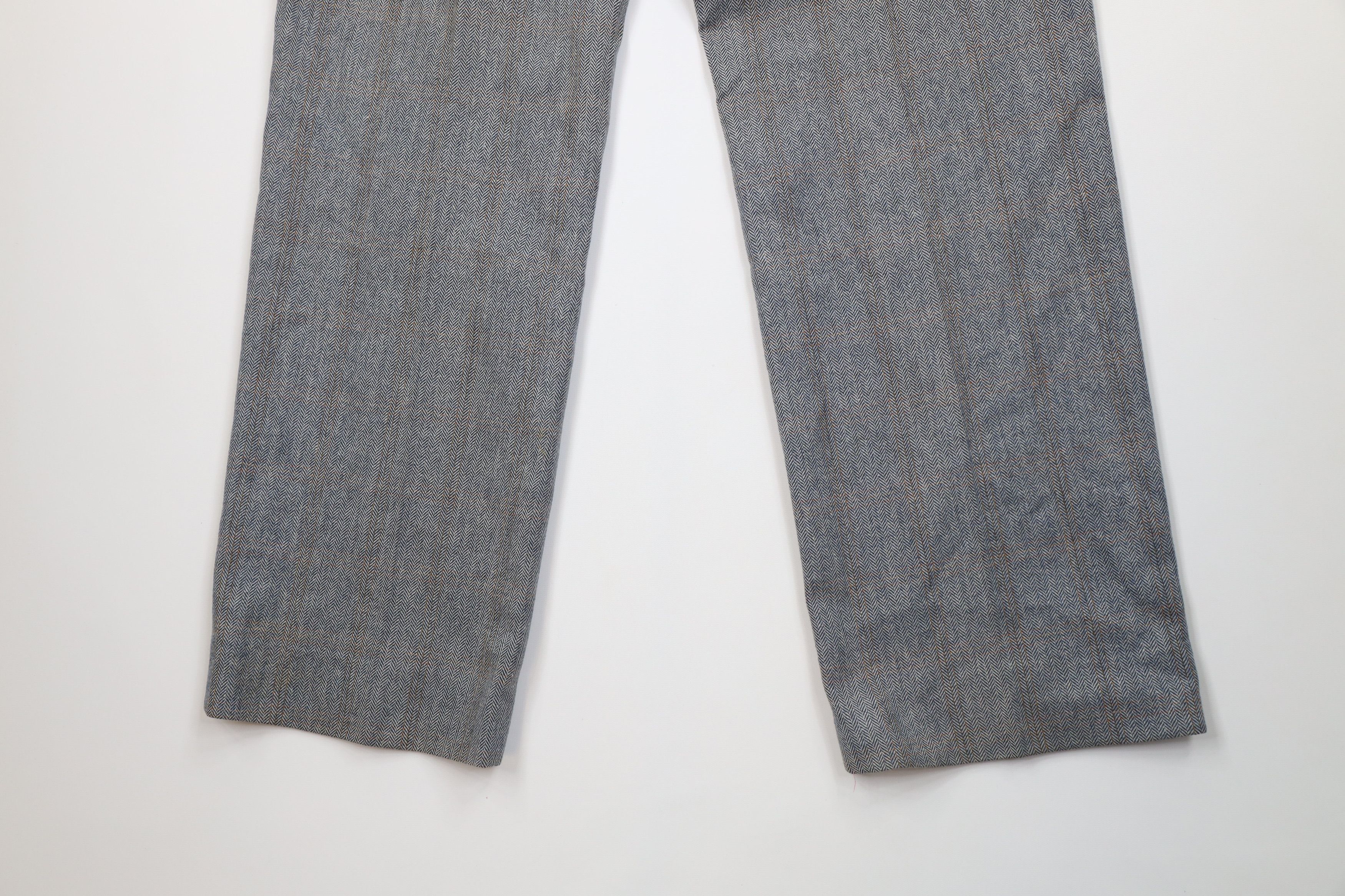 Vintage Vintage 60s 70s Streetwear Herringbone Bell Bottoms Pants Size US 38 / EU 54 - 12 Thumbnail