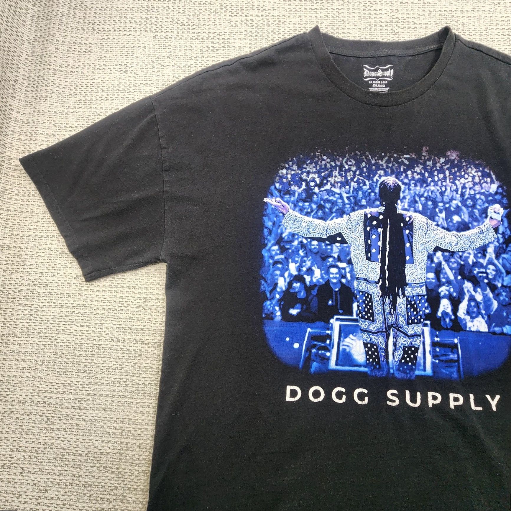 Vintage Dogg Supply Shirt Mens 3XL Black Snoop Dogg Concert Hip Hop Graphic Tee Size US XXL / EU 58 / 5 - 3 Thumbnail
