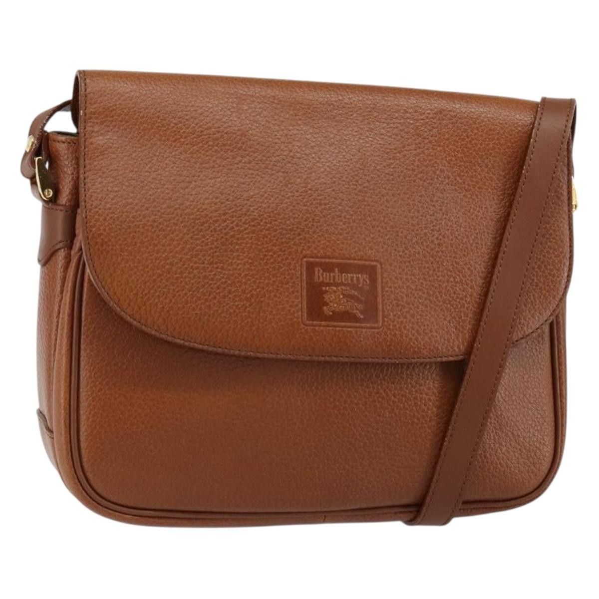 Burberry Burberry Flap Shoulder Bag Leather Size ONE SIZE - 1 Thumbnail