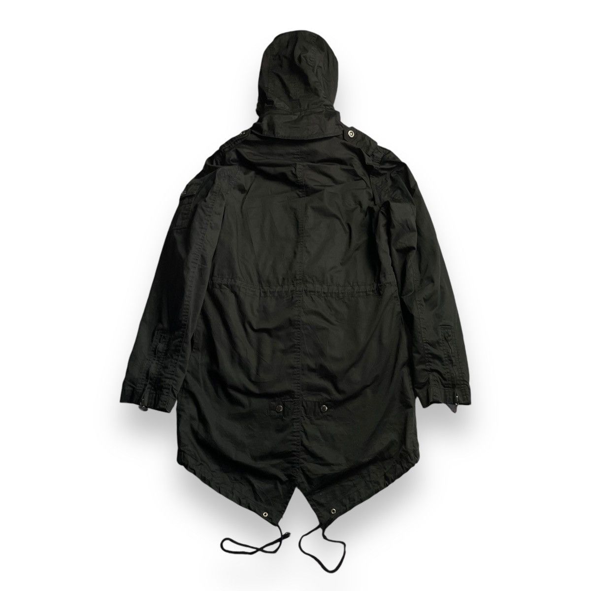 If Six Was Nine 🇯🇵 IN THE ATTIC PUNK GOTHIC FUR HOODIE DUFFLE PARKA JACKET Size US M / EU 48-50 / 2 - 2 Thumbnail