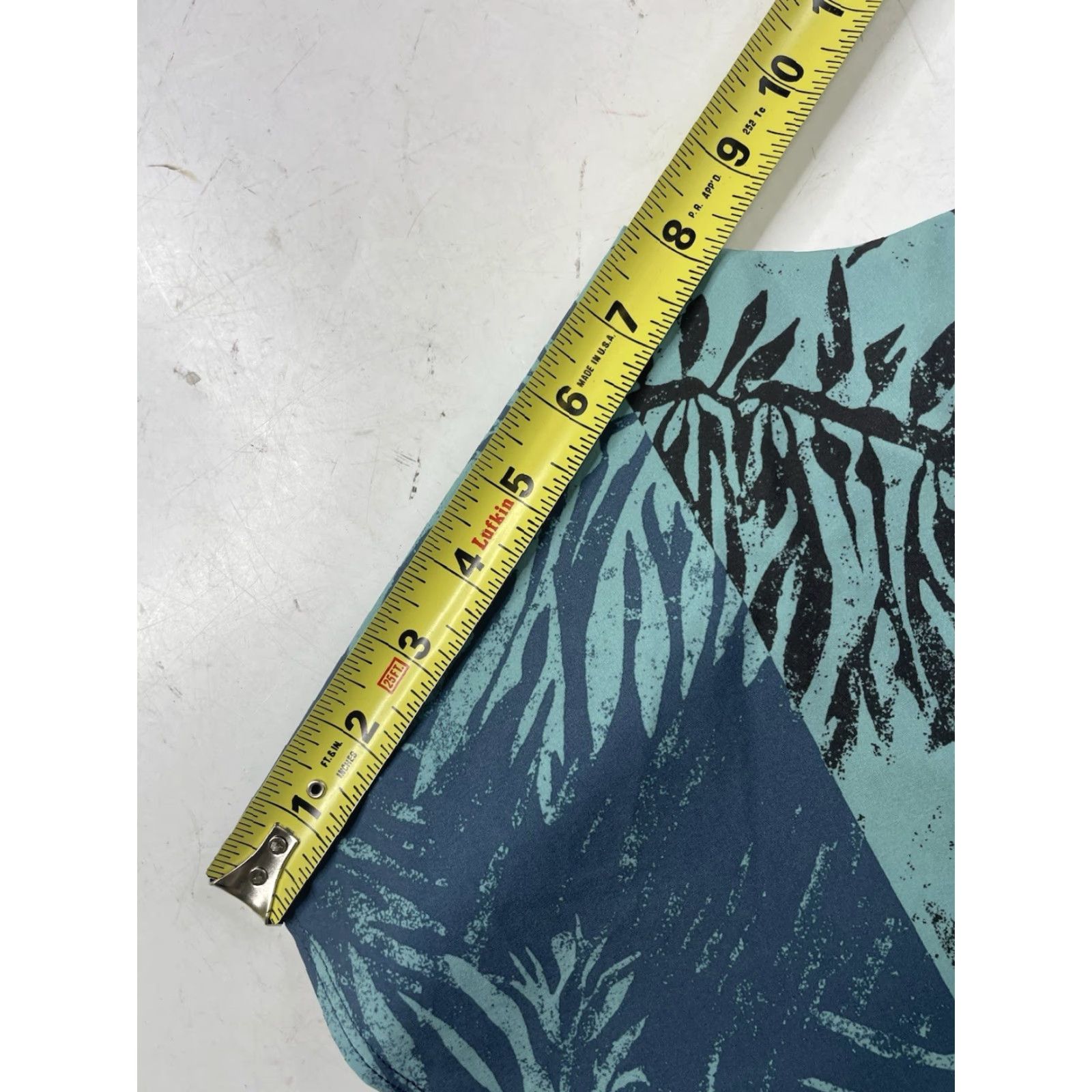 Patagonia Patagonia Men's Board Shorts 30 18" Stretch Hydropeak Kelp Blocked Crater Blue Sandy Kelp Floral Pattern Beach Outdoor Swimming Bottom Mens Size US 30 / EU 46 - 7 Thumbnail