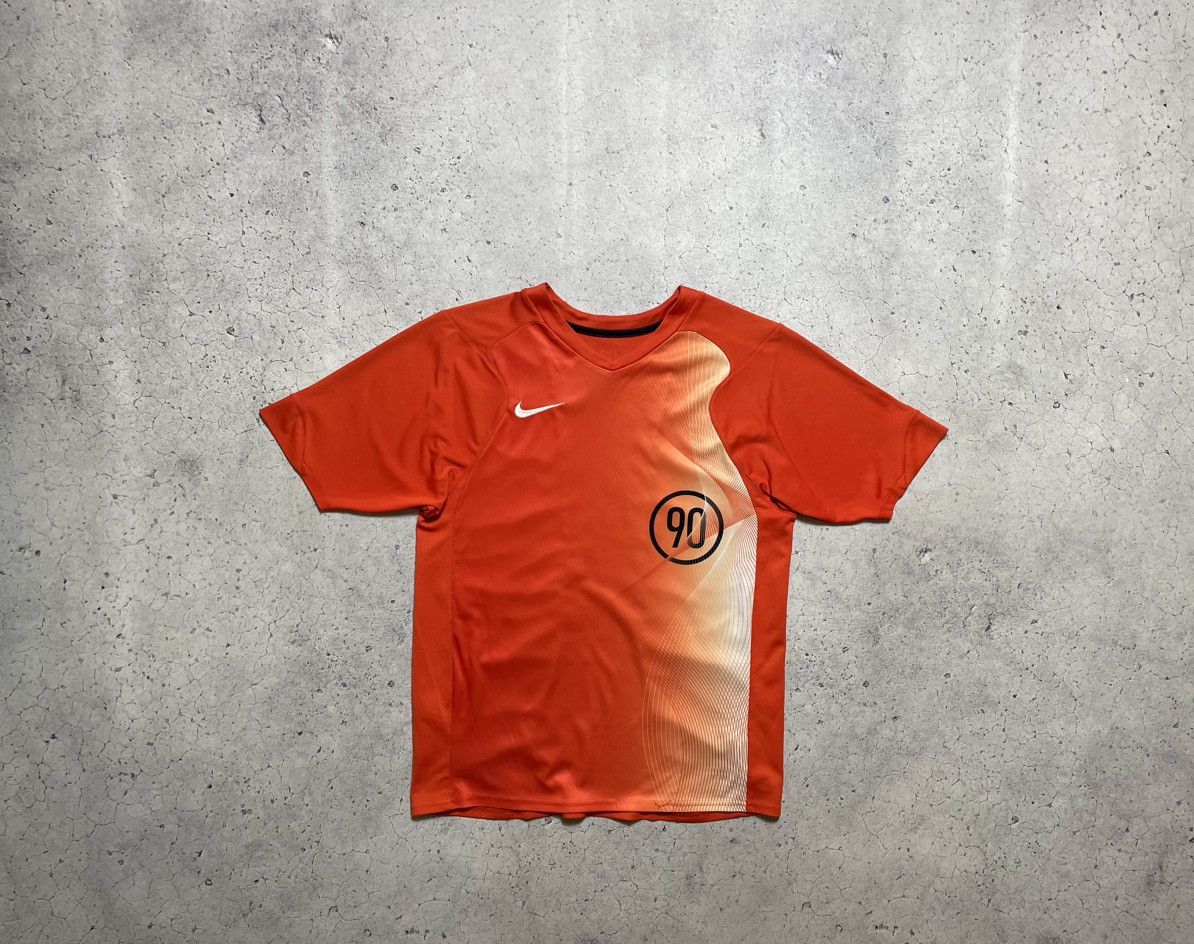 Nike Vintage T-Shirt Nike TN Total 90 Swoosh Drill Rare Y2K Size US S / EU 44-46 / 1 - 1 Thumbnail