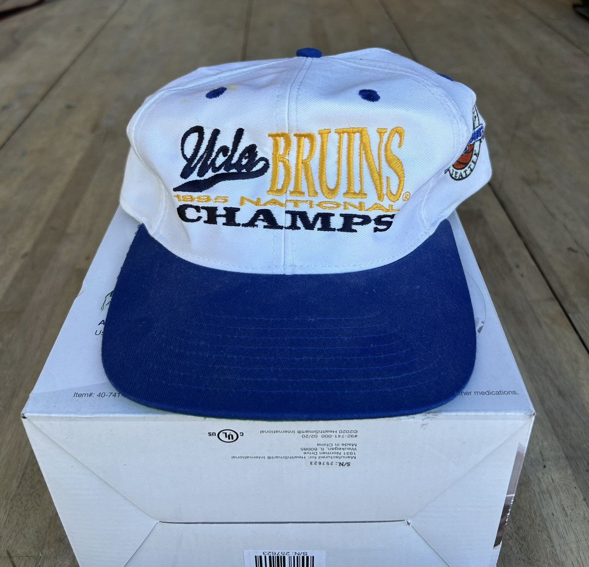 Other 1995 UCLA BRUINS NCAA CHAMPIONSHIP HAT Size ONE SIZE - 1 Thumbnail