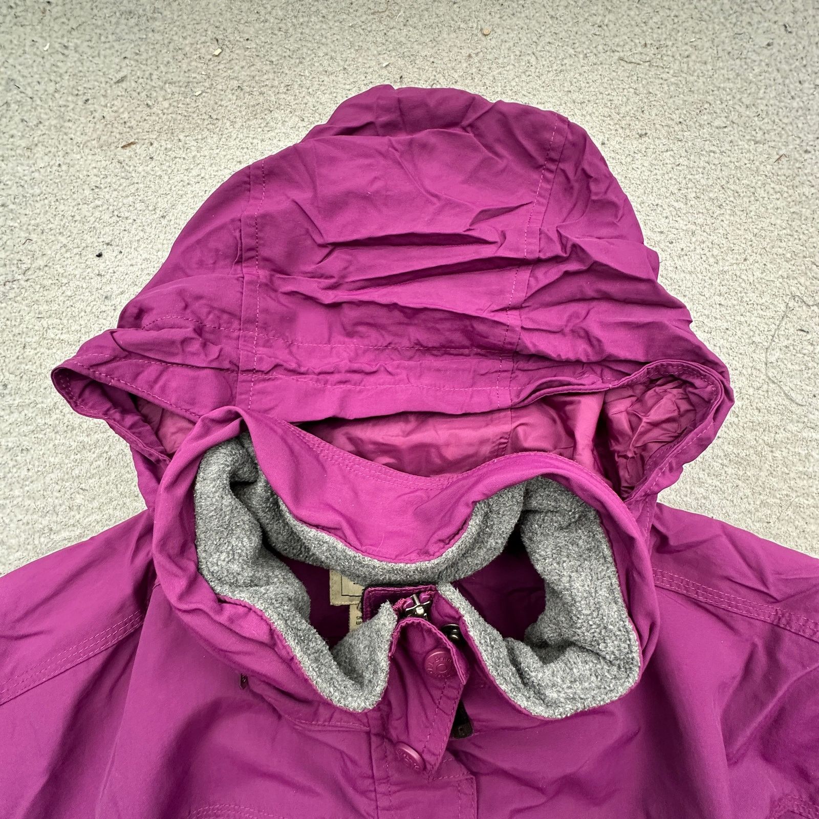 L.L. Bean LL Bean BDX3 Fleece Lined Hooded Parka Jacket Womens 1X Size ONE SIZE - 6 Thumbnail