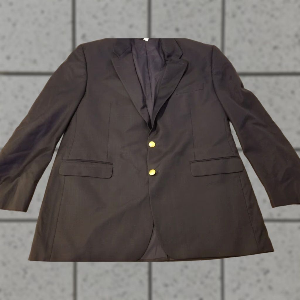 Ralph Lauren Mens Polo Ralph Lauren Blazer Wool Jacket 46L Blue Size US XXL / EU 58 / 5 - 1 Thumbnail