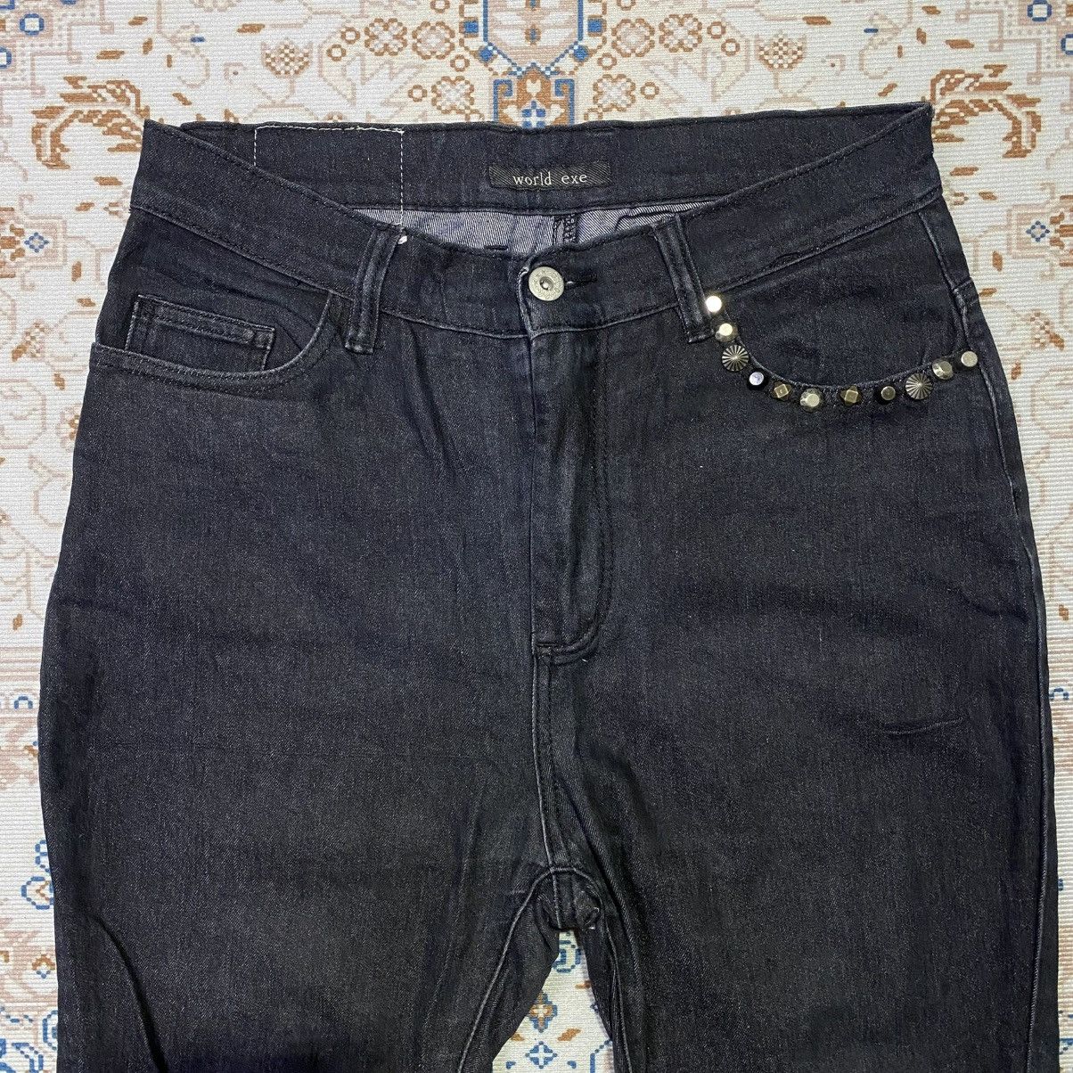If Six Was Nine × Japanese Brand × Le Grande Bleu (L.G.B.) WORLD EXE STUDDED PANTS Size US 30 / EU 46 - 3 Thumbnail