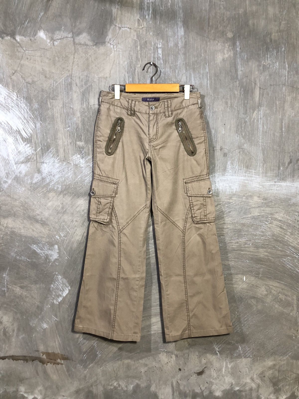 Japanese Brand × Vintage Japanese Andew Cargo Pants Size US 28 / EU 44 - 4 Thumbnail