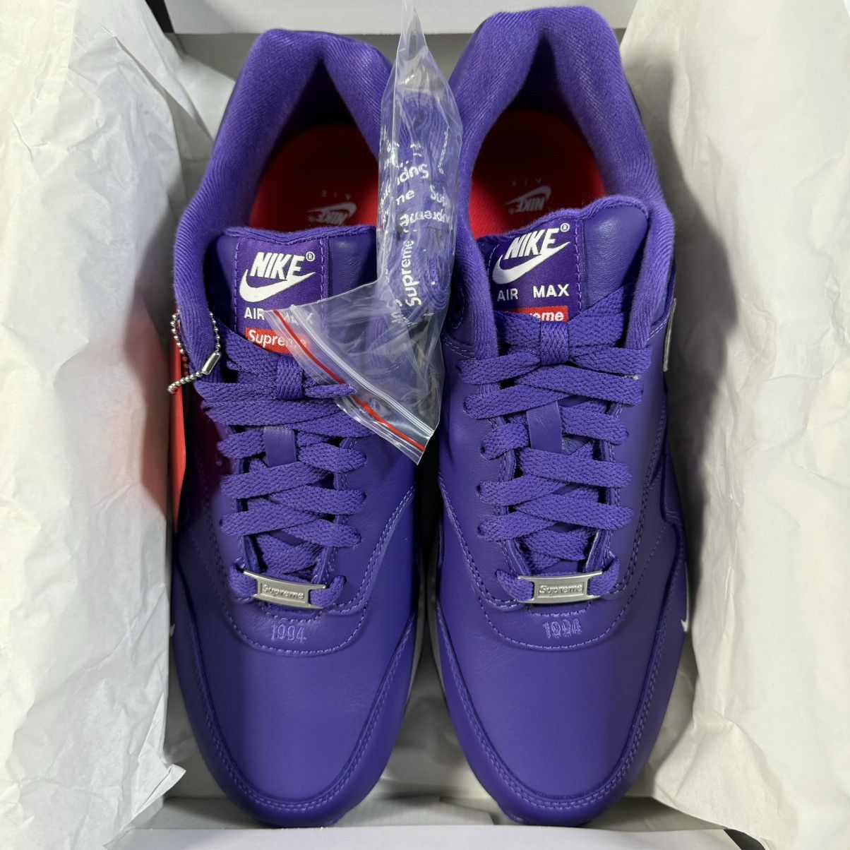 Nike × Supreme Supreme Nike Air Max 1 87’ SP Size US 10 / EU 43 - 8 Thumbnail