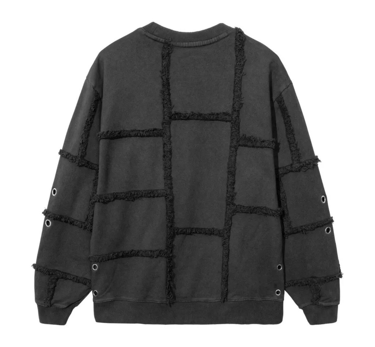 Revenge Revenge Patchwork Crewneck 2024 Black Orange Size US XL / EU 56 / 4 - 2 Thumbnail
