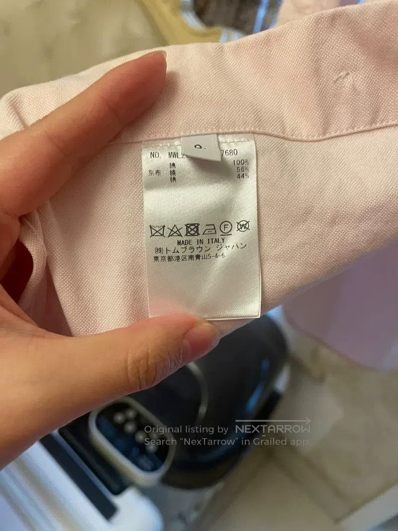 Thom Browne Thom Browne Pink Shirt Size US XS / EU 42 / 0 - 6 Thumbnail