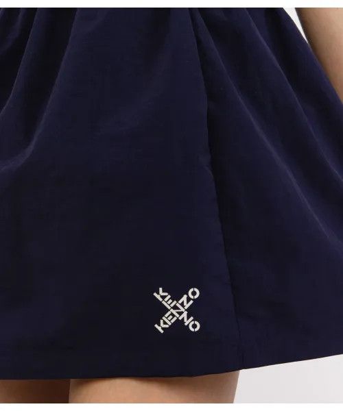 Kenzo o1y1025 Mini Skirt in Midnight Blue Size 27" / US 4 / IT 40 - 5 Thumbnail
