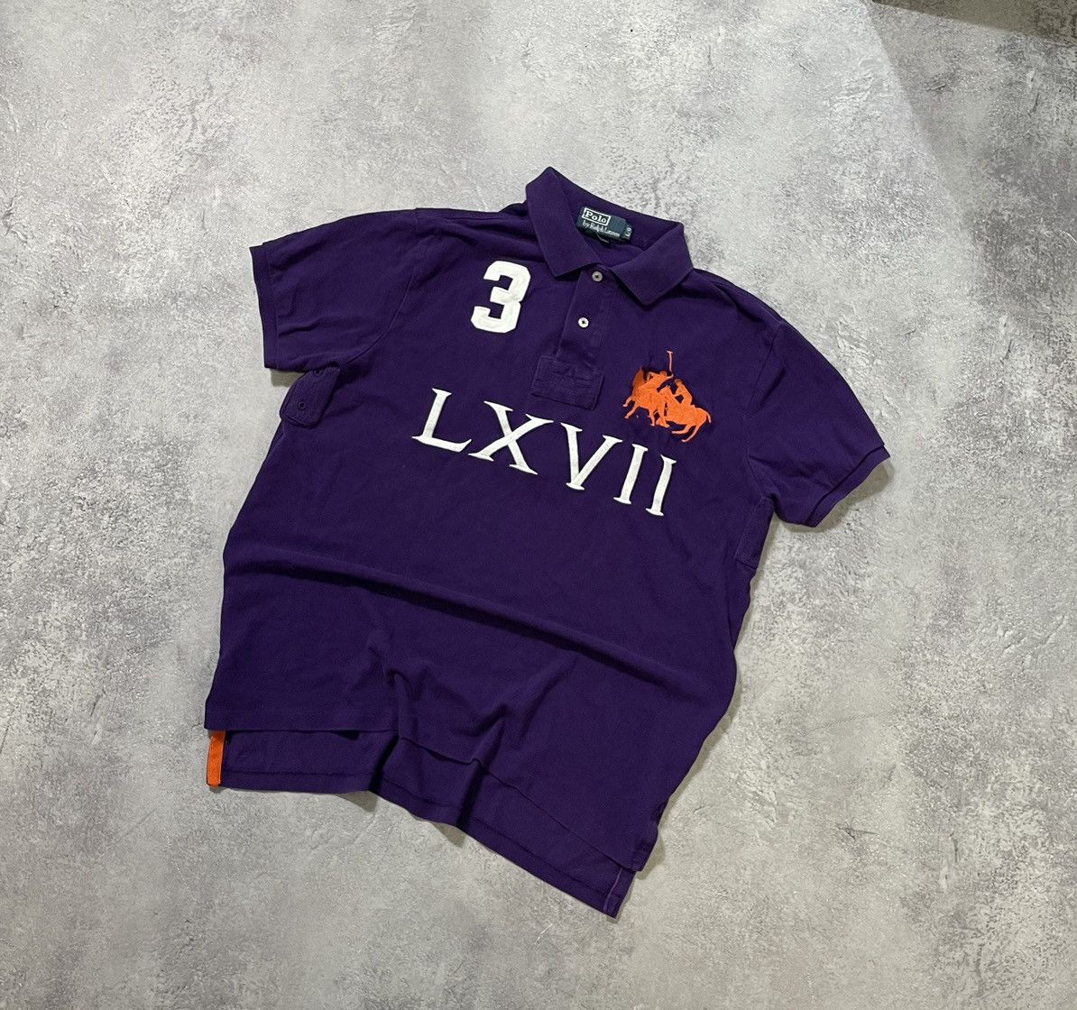 Vintage Y2k Polo Ralph Lauren LXVII Rugby Shirt #3