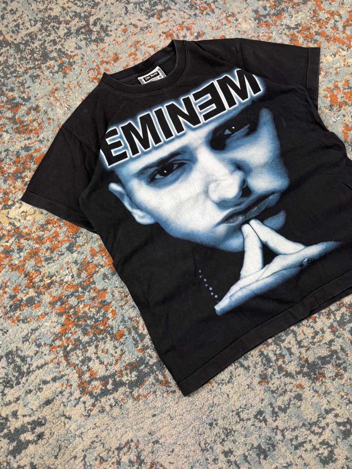 Eminem × Rap Tees × Vintage Vintage 00s Eminem slim shady face graphic rap tee Size US S / EU 44-46 / 1 - 3 Thumbnail