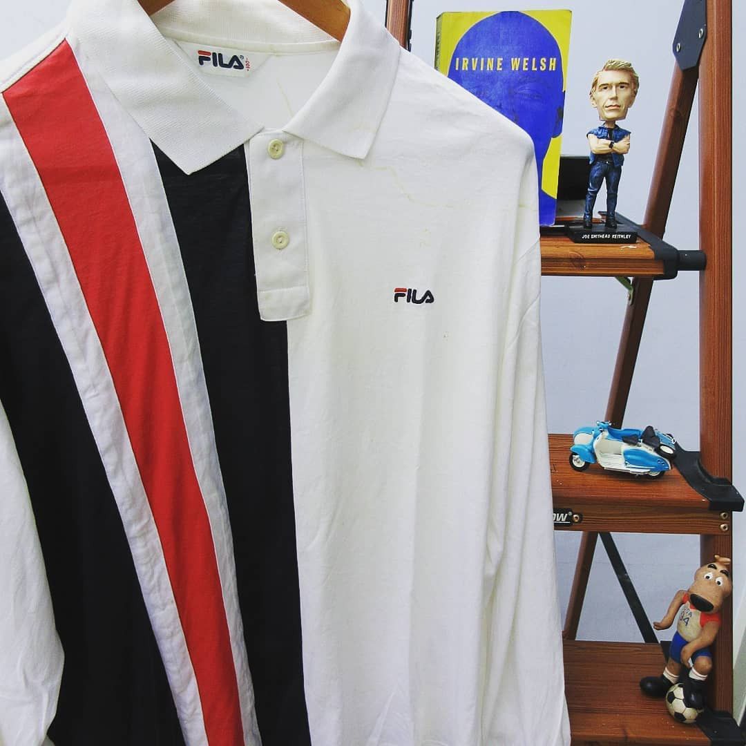 Fila Fila ModStripe Racing Size 100 / L longsleeves Size US L / EU 52-54 / 3 - 2 Thumbnail