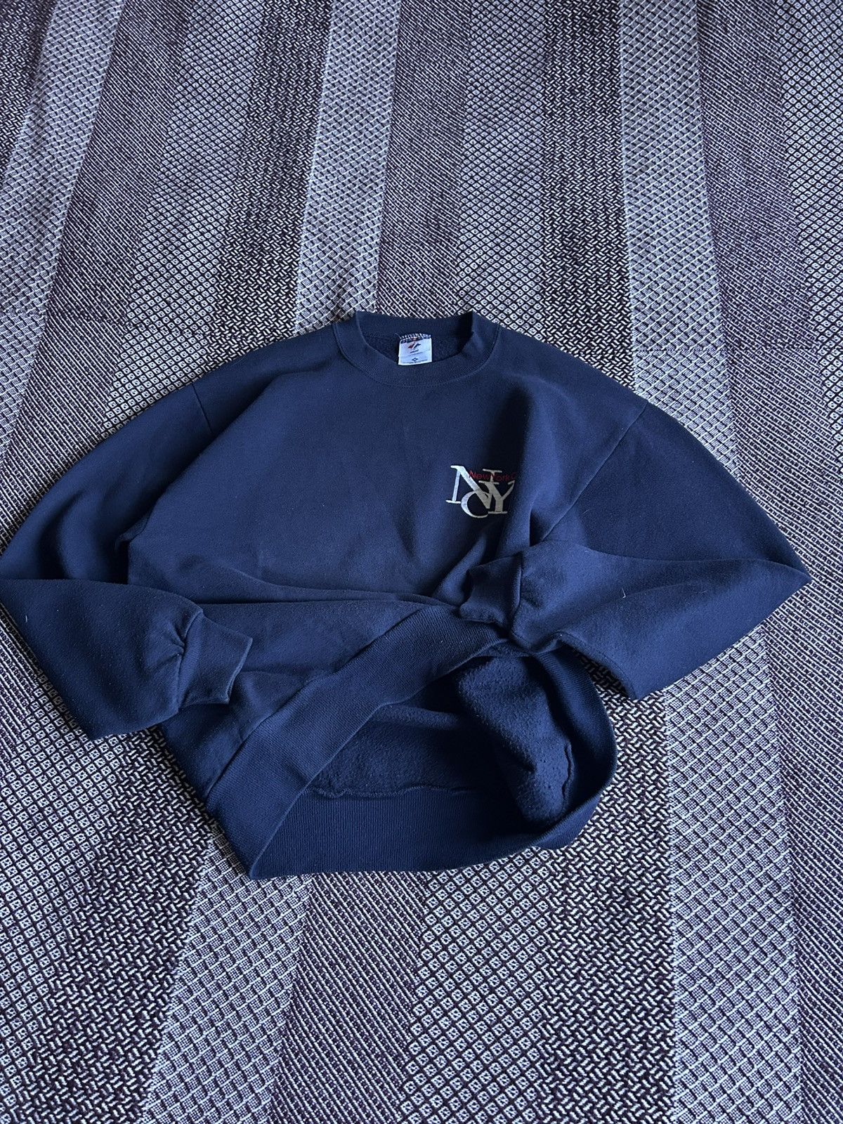 Vintage Vintage 90s Made In USA Sweatshirt Baggy Streetwear Style M Size US M / EU 48-50 / 2 - 7 Thumbnail