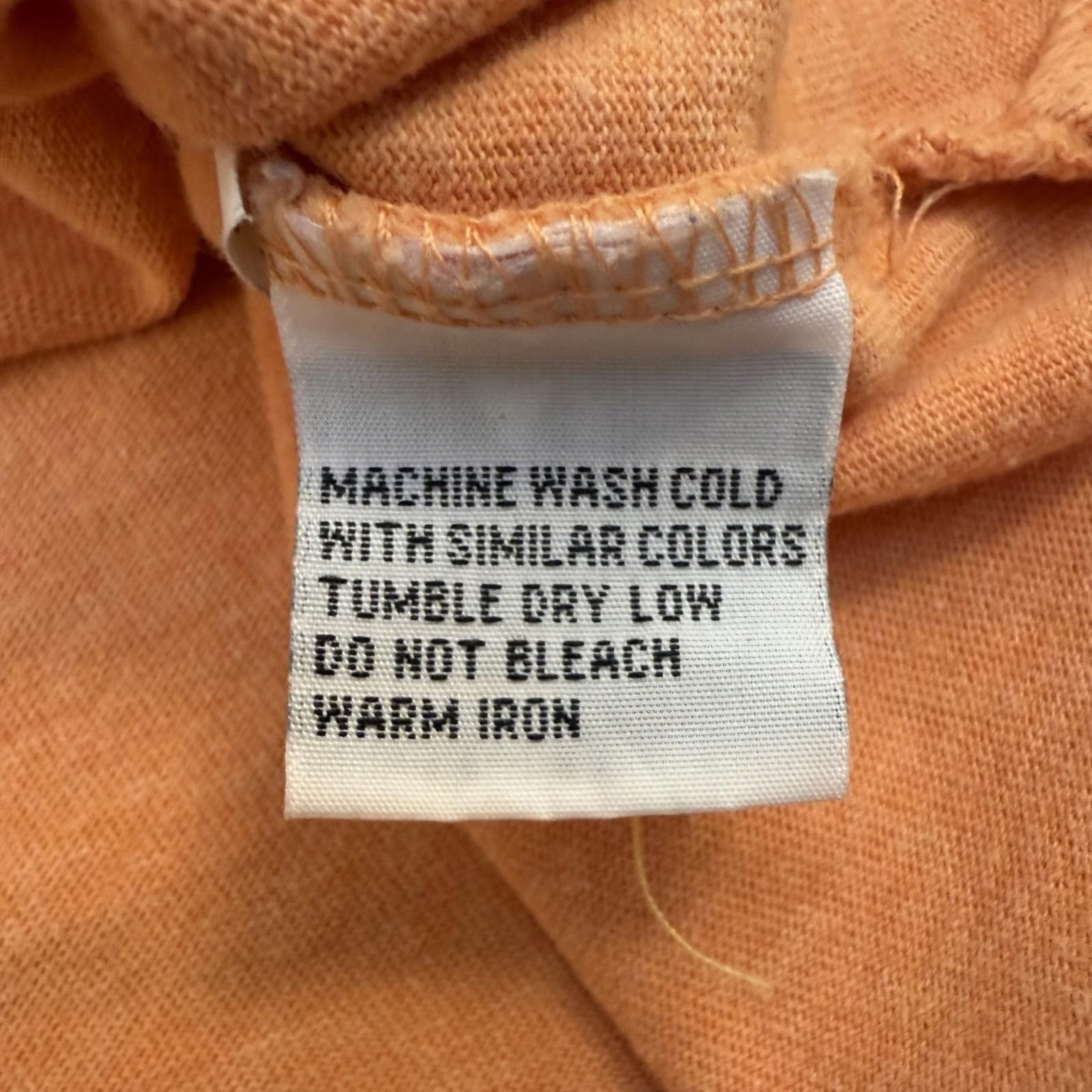 Designer Original Island Sport Polo Shirt Mens L Orange Vtg 90s Size US L / EU 52-54 / 3 - 8 Thumbnail