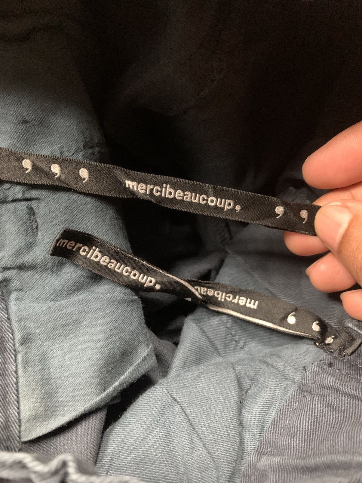 mercibeaucoup Mercibeaucoup dark navy blue cargo 3-quater Size US 28 / EU 44 - 9 Thumbnail