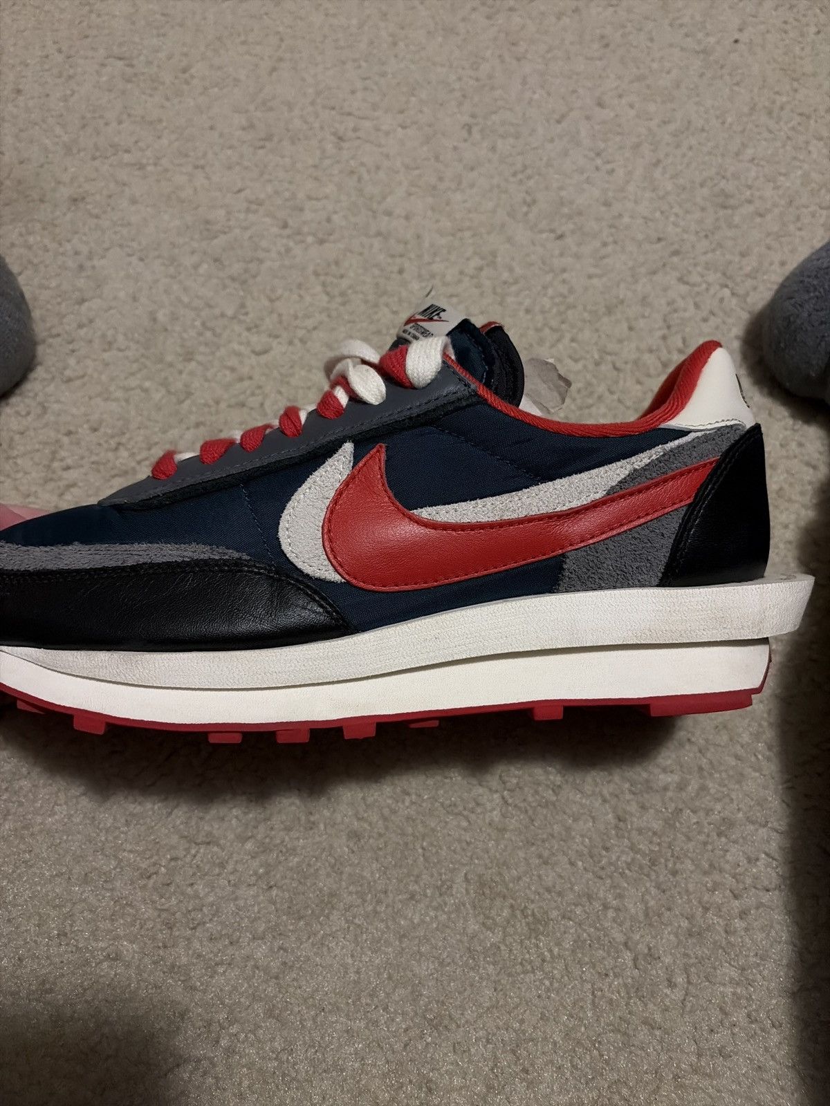 Nike NIKE LD WAFFLE Undercover Midnight Spruce University Red Size US 11.5 / EU 44-45 - 7 Thumbnail