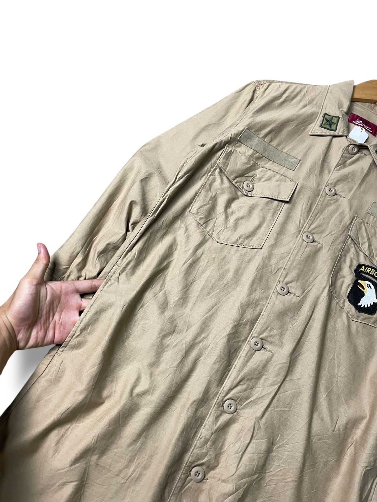 Avirex × Japanese Brand × Vintage AVIREX US ARMY Long Dress Jacket (100) Size M / US 6-8 / IT 42-44 - 5 Thumbnail