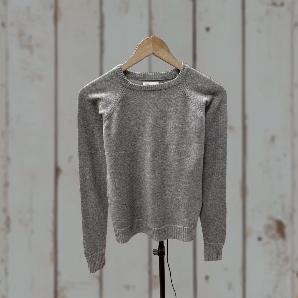 Zadig & Voltaire VINTAGE Zadig & Voltaire Wool Cashmere Sweater Butterfly Skull Size S Gray Womens Pullover Mask Embroidery US/Italy Y2K Size S / US 4 / IT 40 - 1 Thumbnail