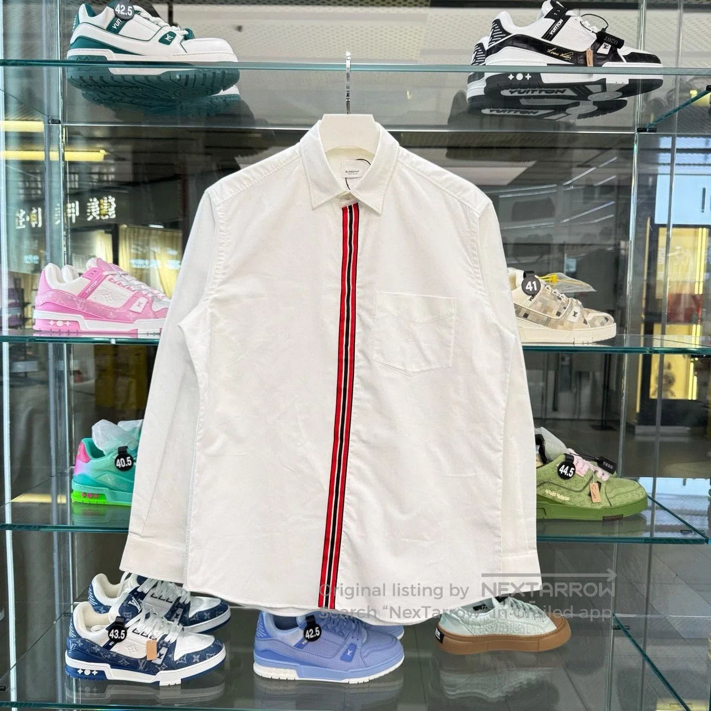 Burberry Burberry White Shirt XL. Size US XL / EU 56 / 4 - 1 Thumbnail