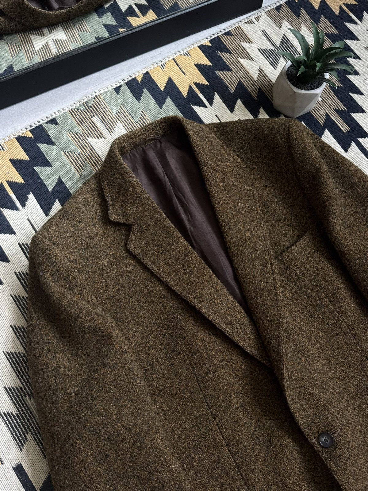 Harris Tweed Vintage Harris Tweed Wool Blazer Size 44R - 4 Thumbnail