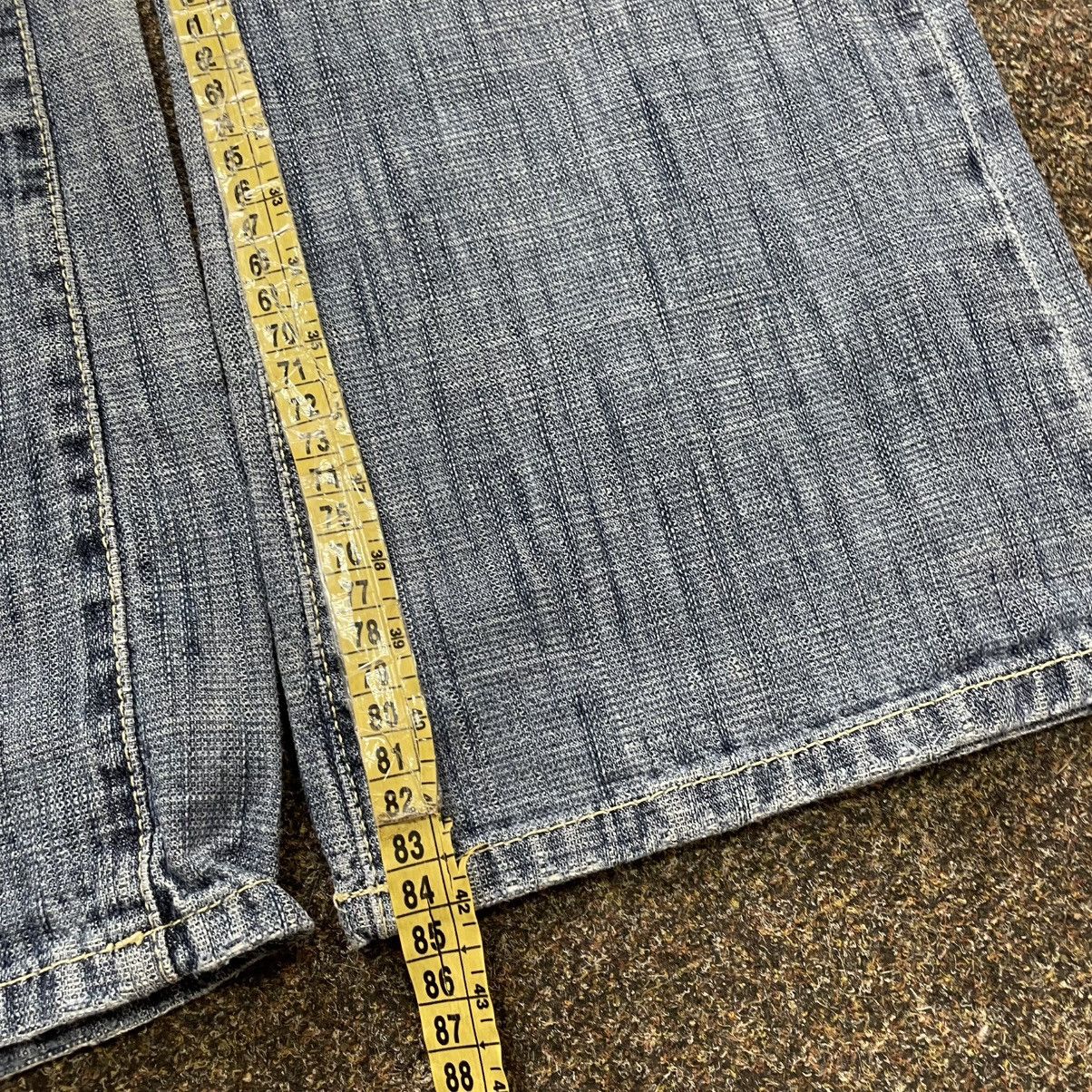 Vintage Vintage Y2K Baggy Flared Jeans Distressed Skate Aesthetic 32 Size US 32 / EU 48 - 7 Thumbnail