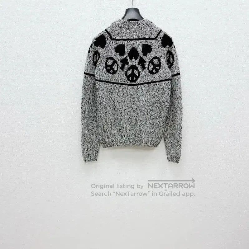 Moschino Moschino Gray Wool Blend Men's Sweater . Size US L / EU 52-54 / 3 - 4 Thumbnail