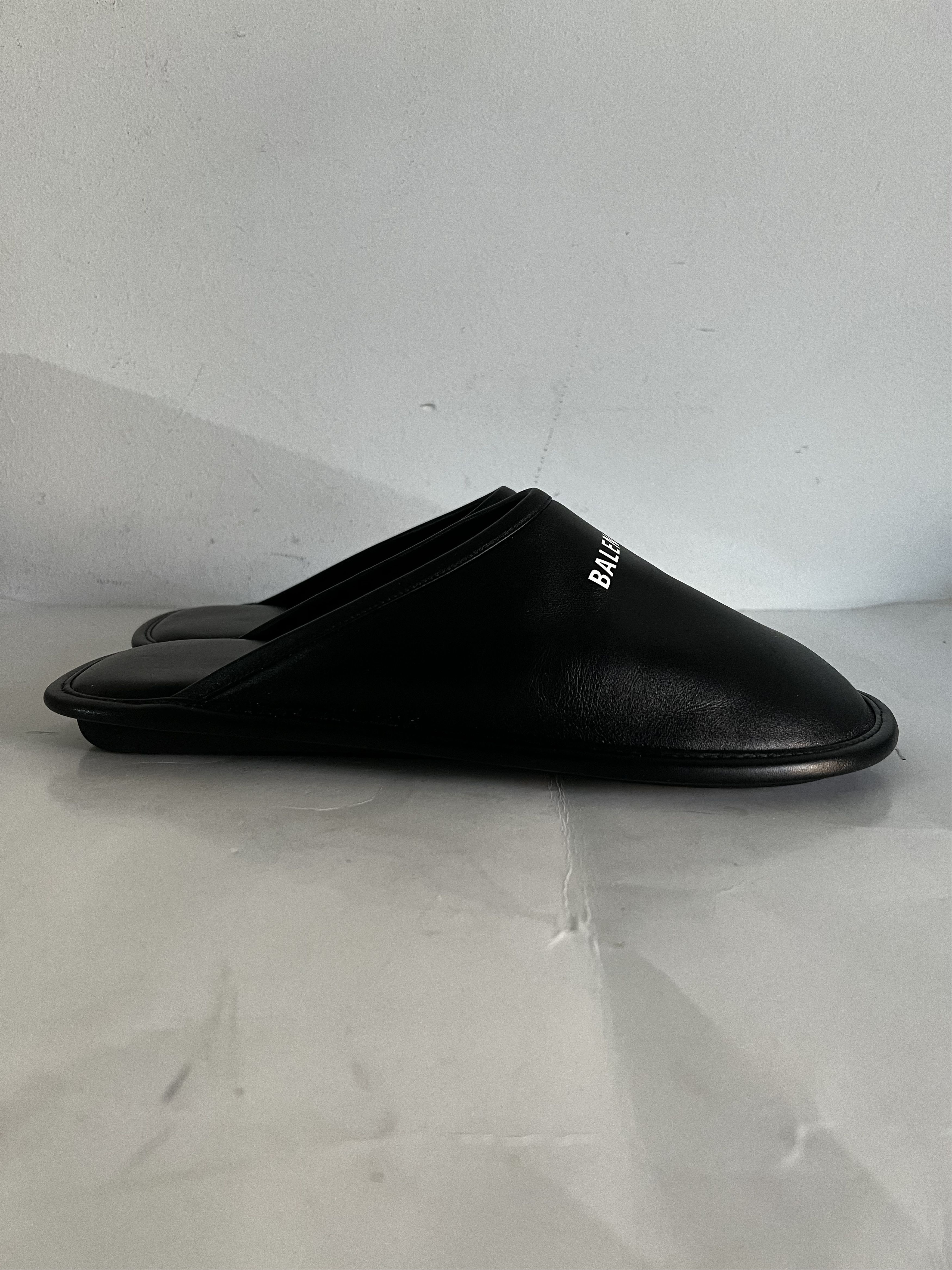Balenciaga Balenciaga Slipper-Mule Black Leather Size US 9 / EU 42 - 5 Thumbnail