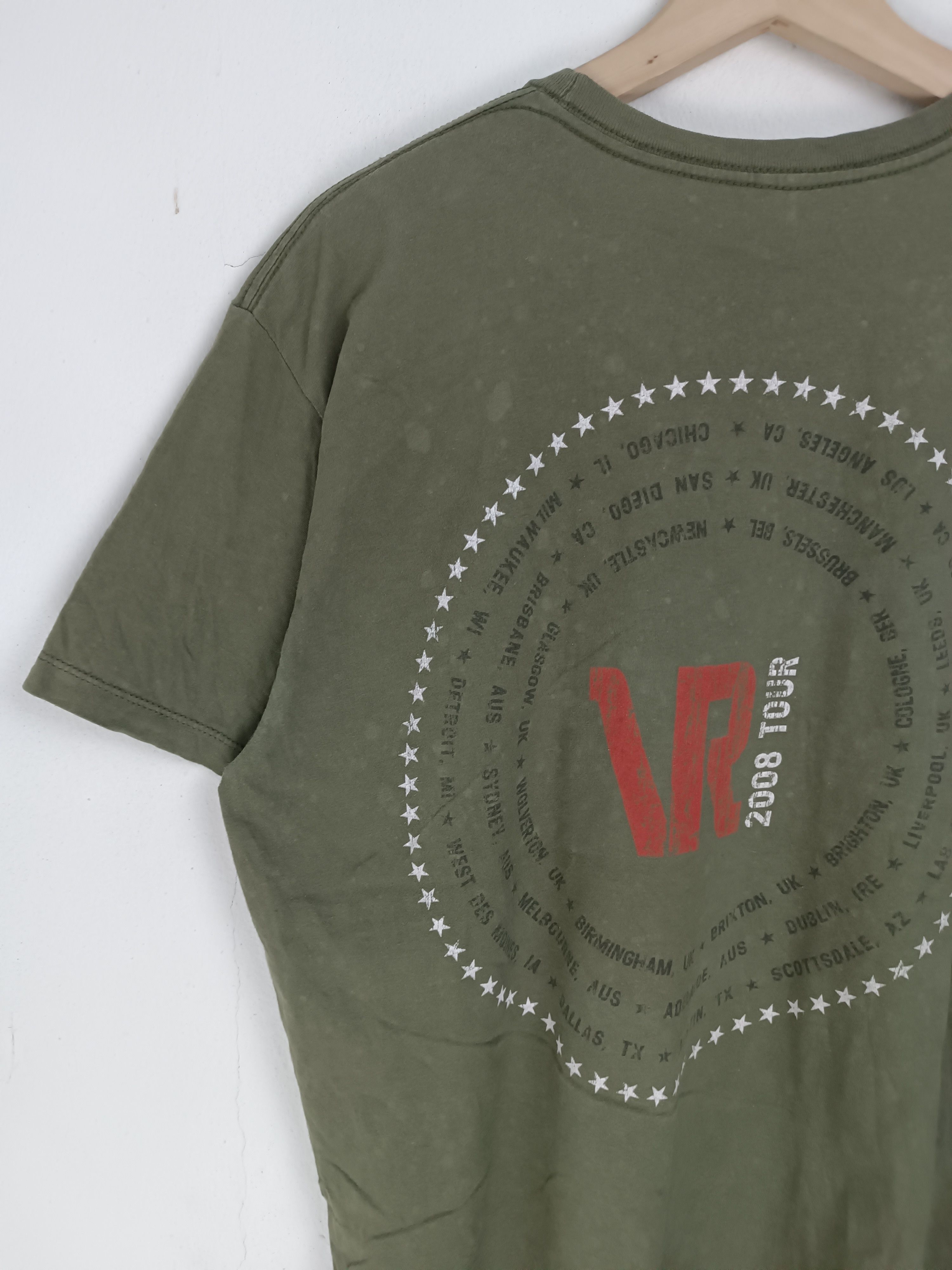 Band Tees THRASH FADED VINTAGE '08 VELVET REVOLVER TOUR TEE Size US L / EU 52-54 / 3 - 12 Thumbnail