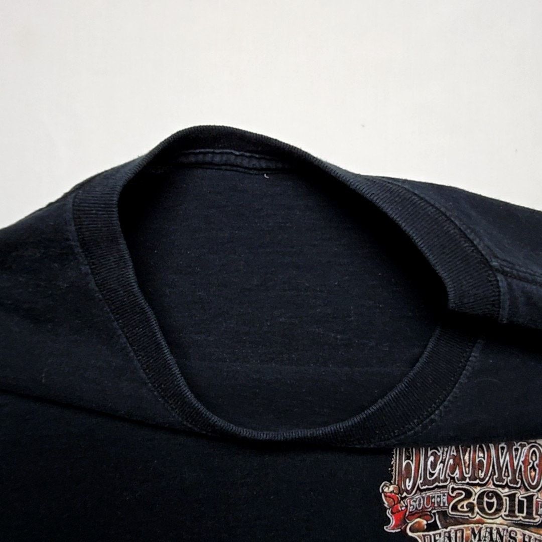 Other Deadwood South Dakota Tee Cowboy Black Motorcycle L Shirt Size US L / EU 52-54 / 3 - 10 Thumbnail