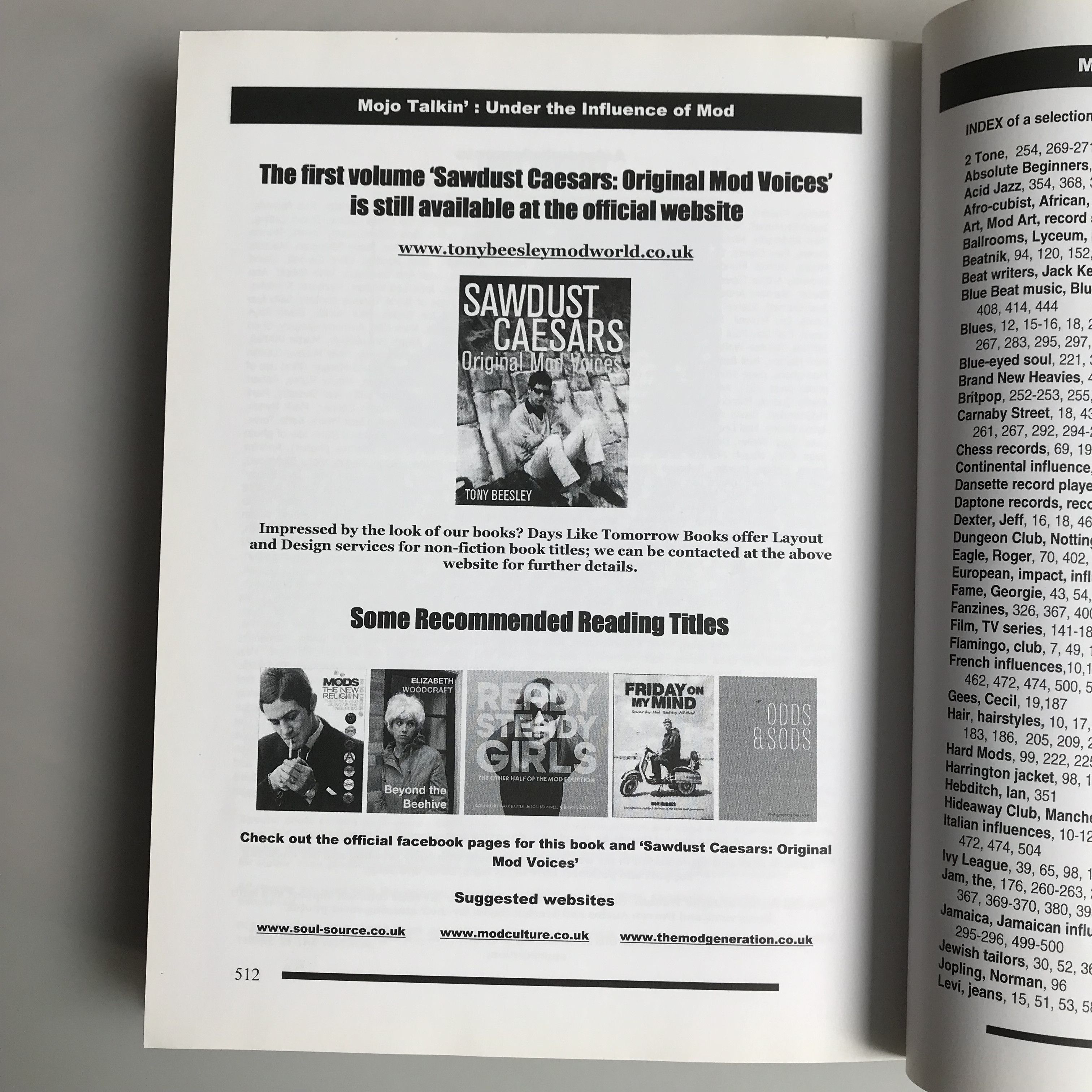 Vintage Mojo Talkin’: Under the Influence of Mod, by Tony Beesley Size ONE SIZE - 14 Thumbnail