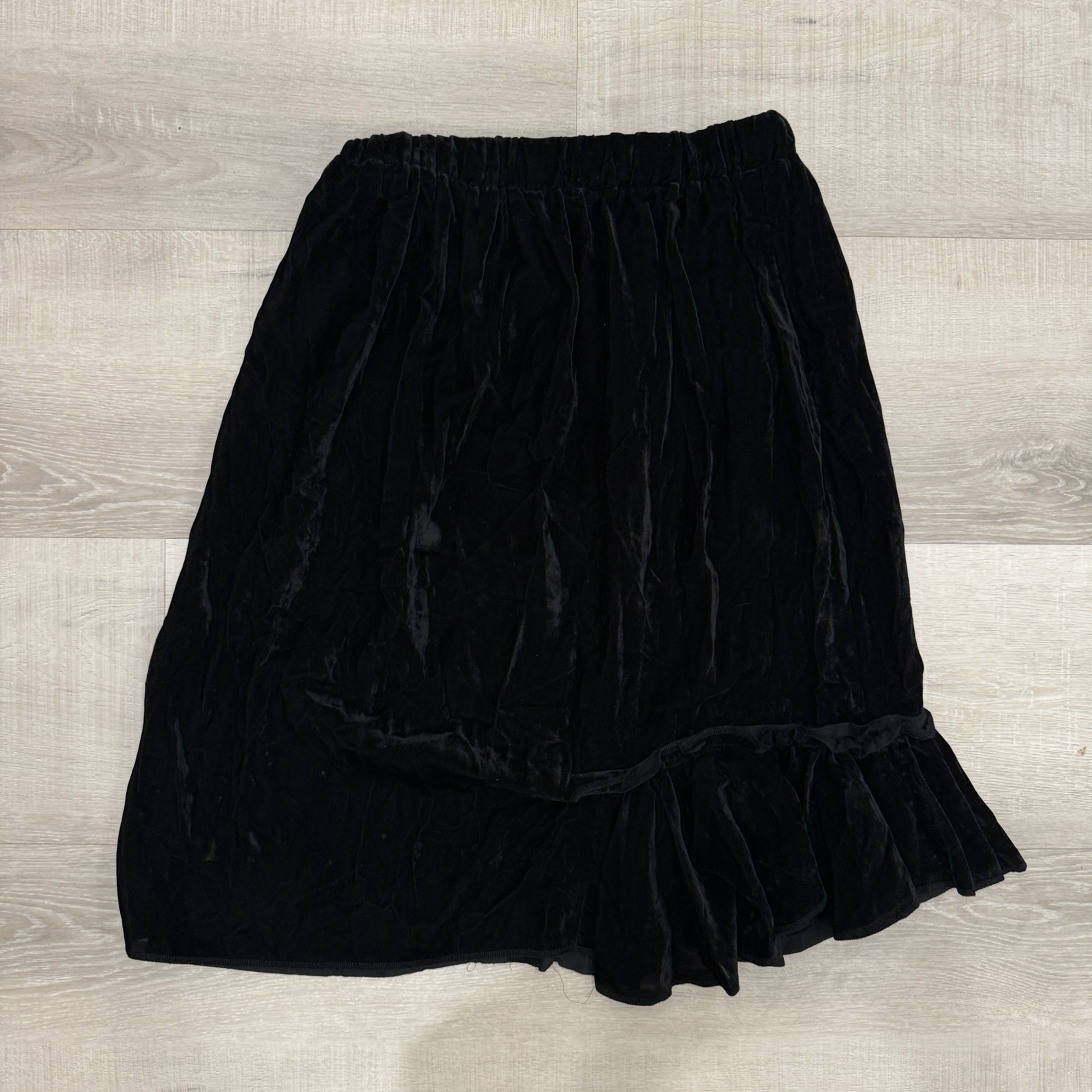 Comme des Garcons Comme des Garcons Black Velvet Skirt Size 25" / US 0 / IT 36 - 9 Thumbnail