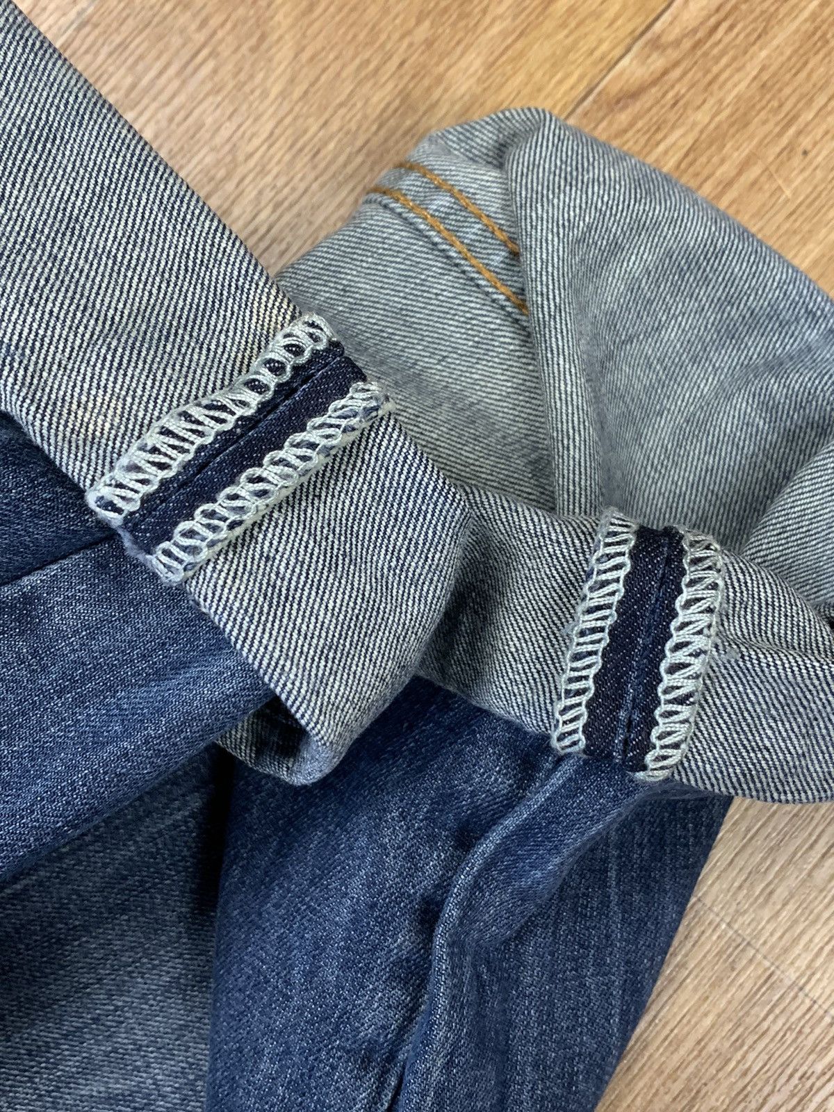 Japanese Brand × Levi's Levi’s V23 Asian Denim Blue Distressed Jeans FCL16B Size US 36 / EU 52 - 16 Thumbnail