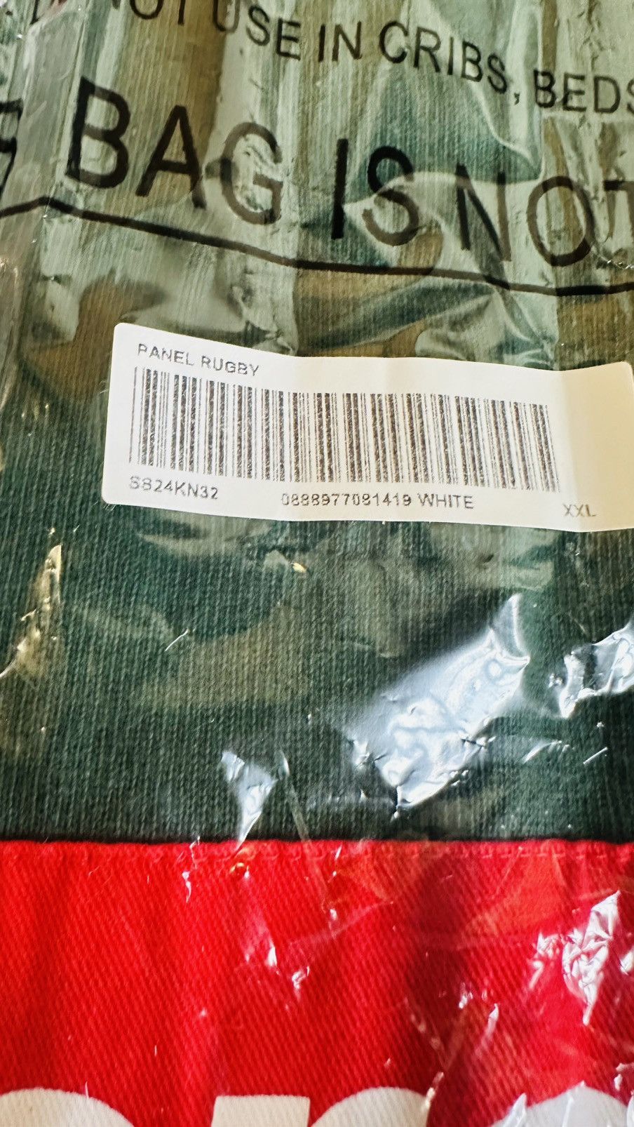 Supreme SS24 Supreme S/S rugby jersey (XXL) Size US XXL / EU 58 / 5 - 4 Thumbnail