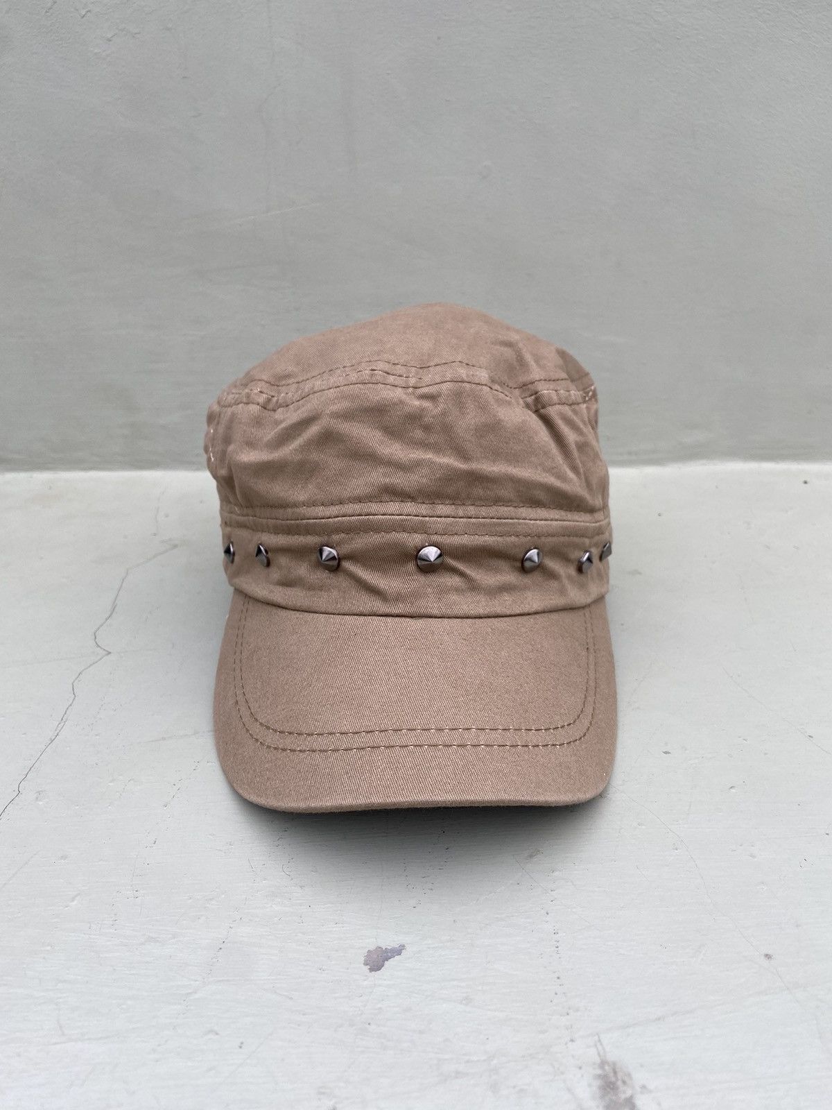 If Six Was Nine 2000s punk button studded patrol hat Size ONE SIZE - 2 Thumbnail