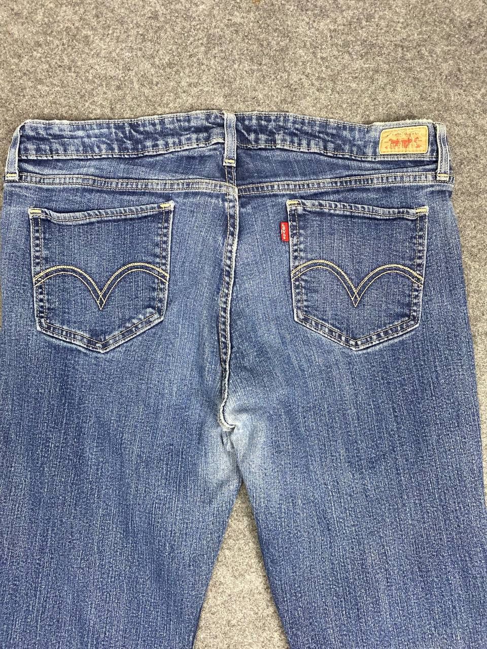 Levi's vintage levis 518 superlow bootcut flare denim nice design Size 37" - 3 Thumbnail