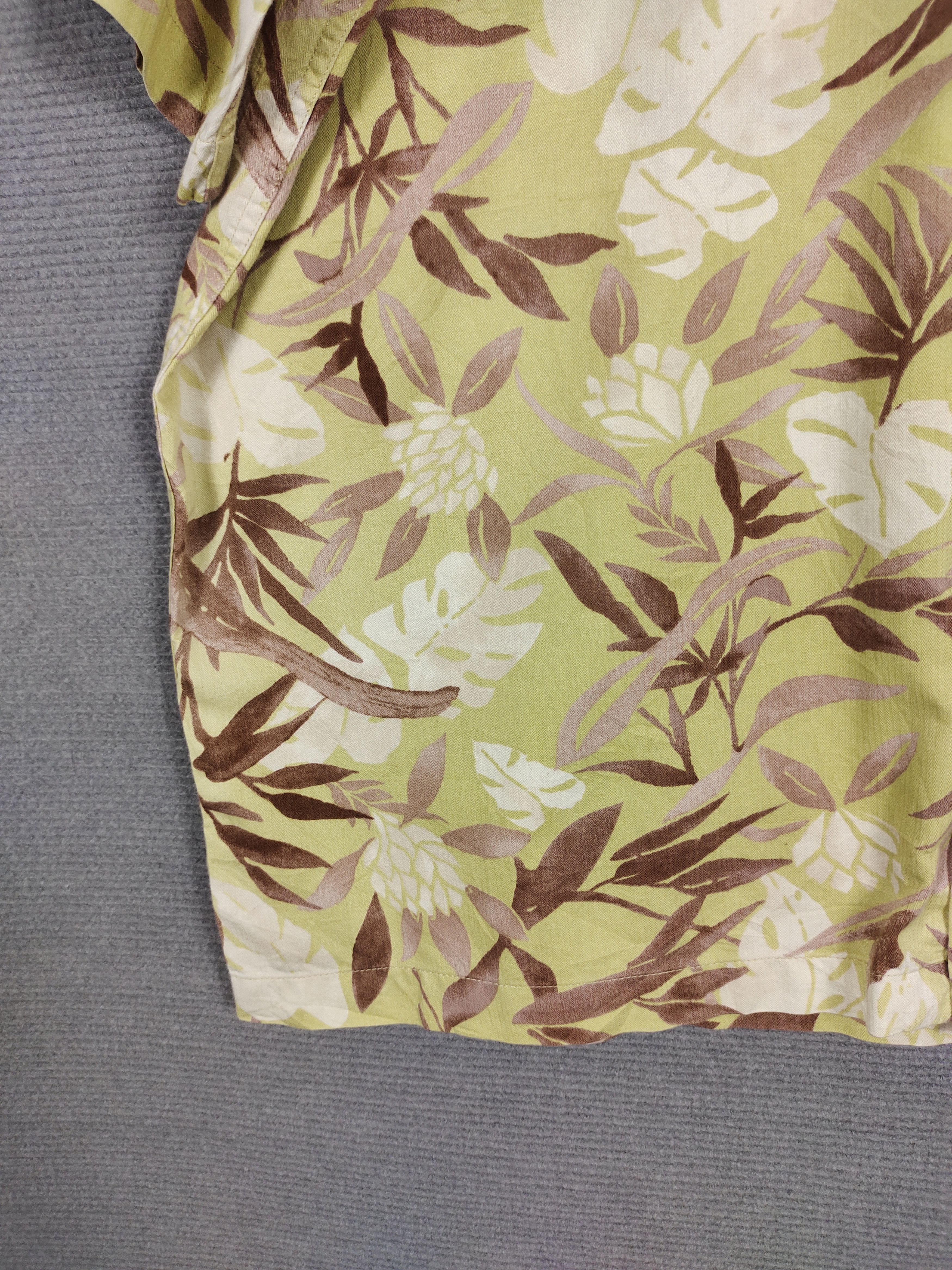 L.L. Bean Vintage L.L. Bean Cotton Rayon Hawaiian Shirt Size US L / EU 52-54 / 3 - 5 Thumbnail